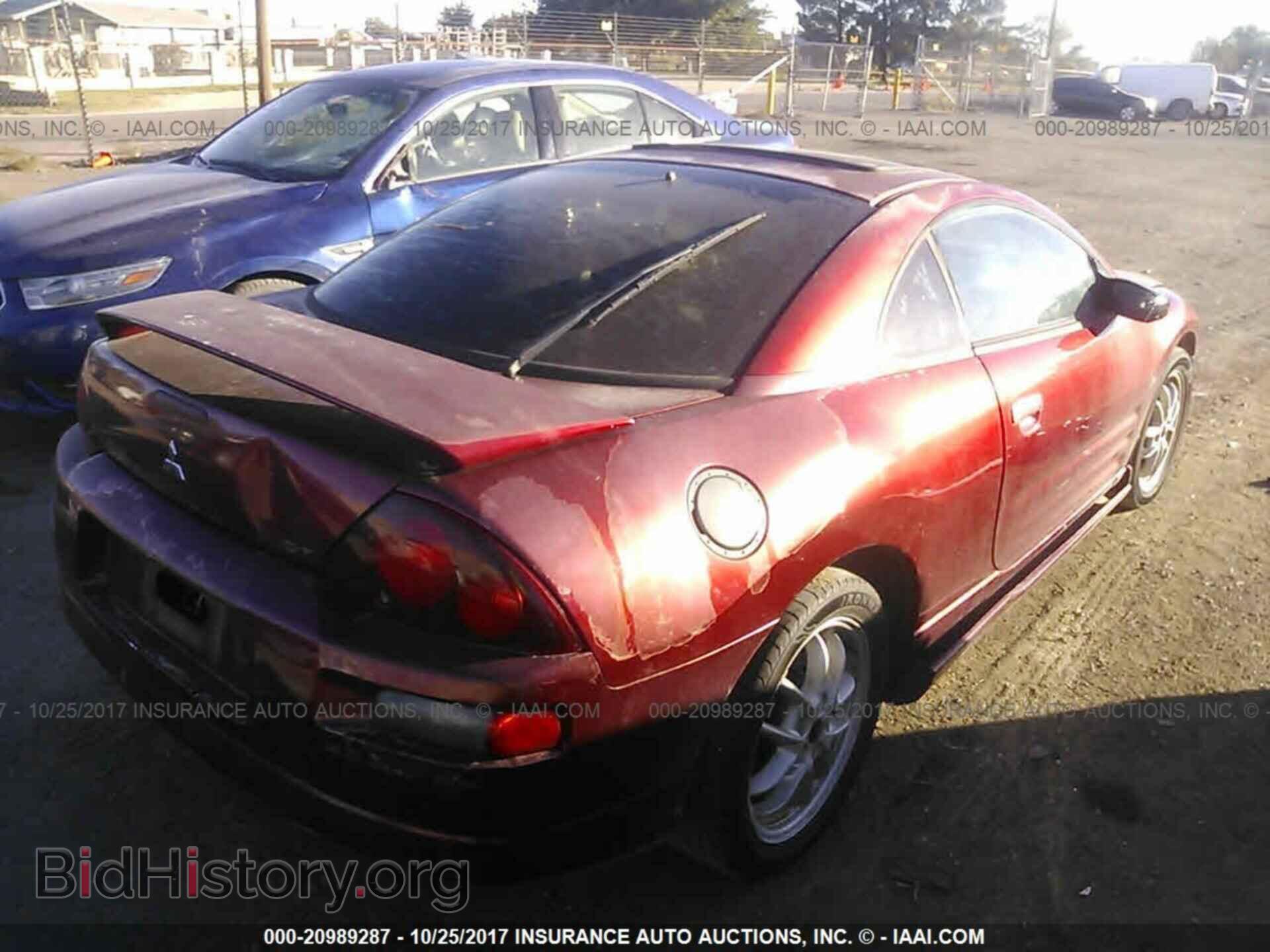 2002 MITSUBISHI ECLIPSE - VIN: 4A3AC54H02E010376 - Фото 4