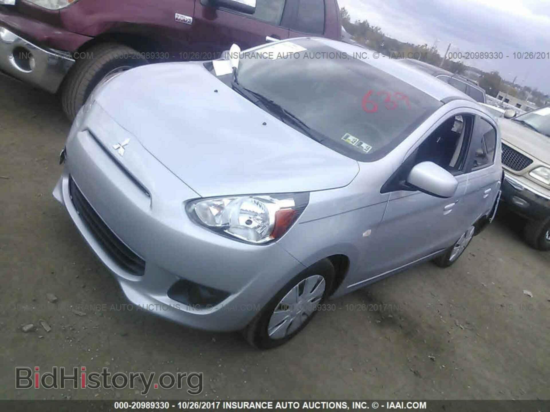 2015 Mitsubishi Mirage - VIN: ML32A3HJ3FH059061 - Фото 2