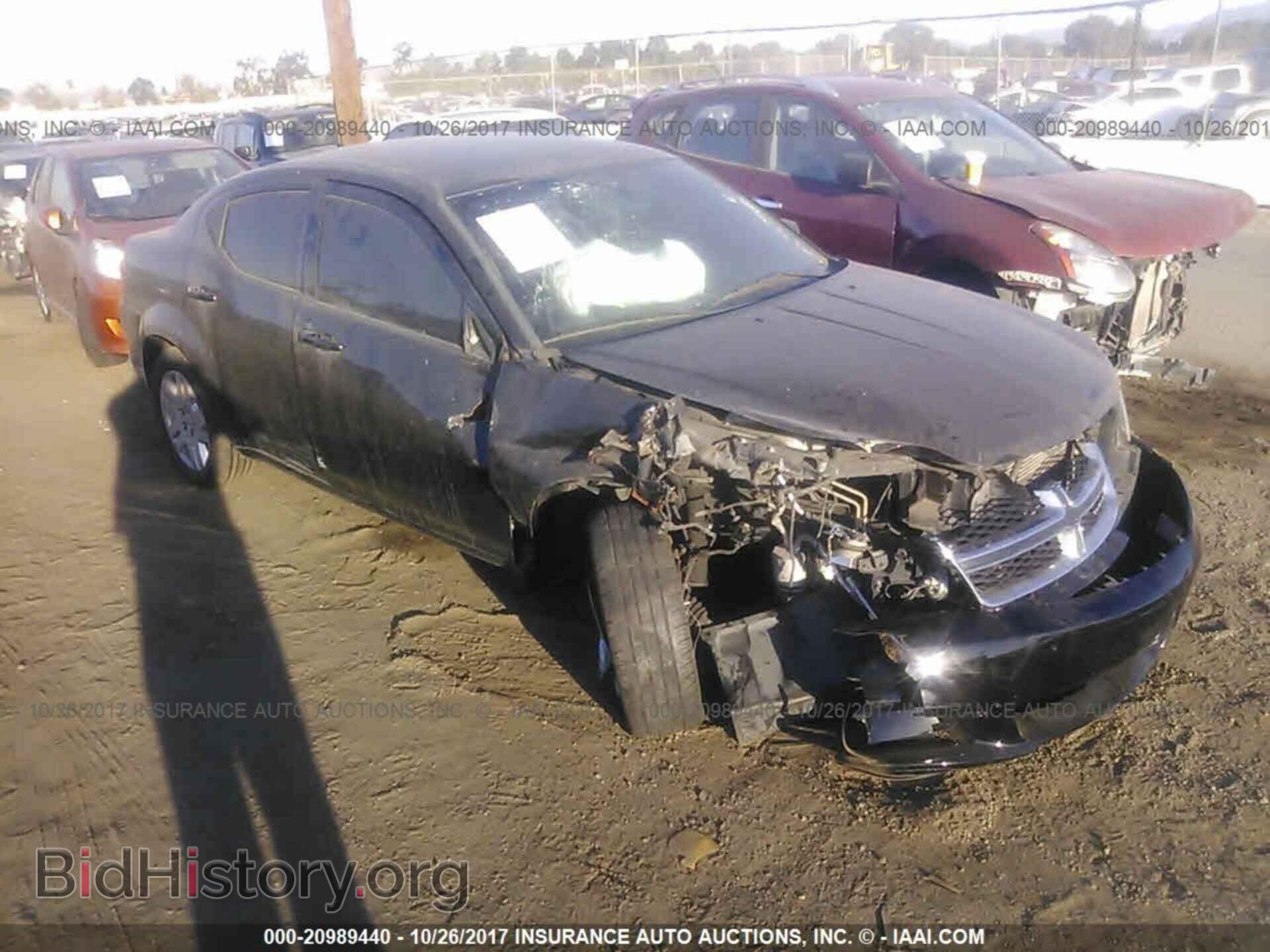 Photo 1C3CDZAB0CN252414 - Dodge Avenger 2012