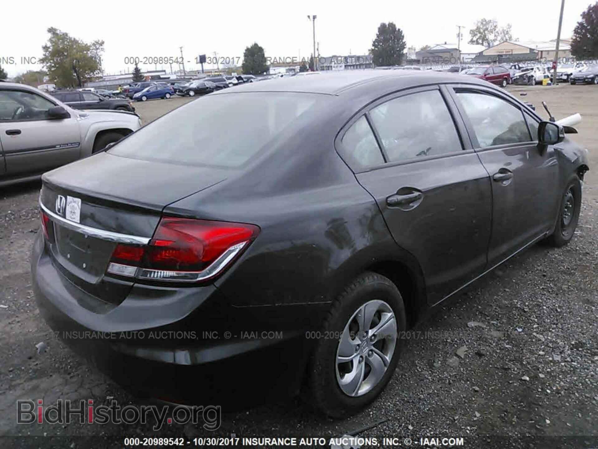 2013 Honda Civic - VIN: 19XFB2F57DE053312 - Фото 4