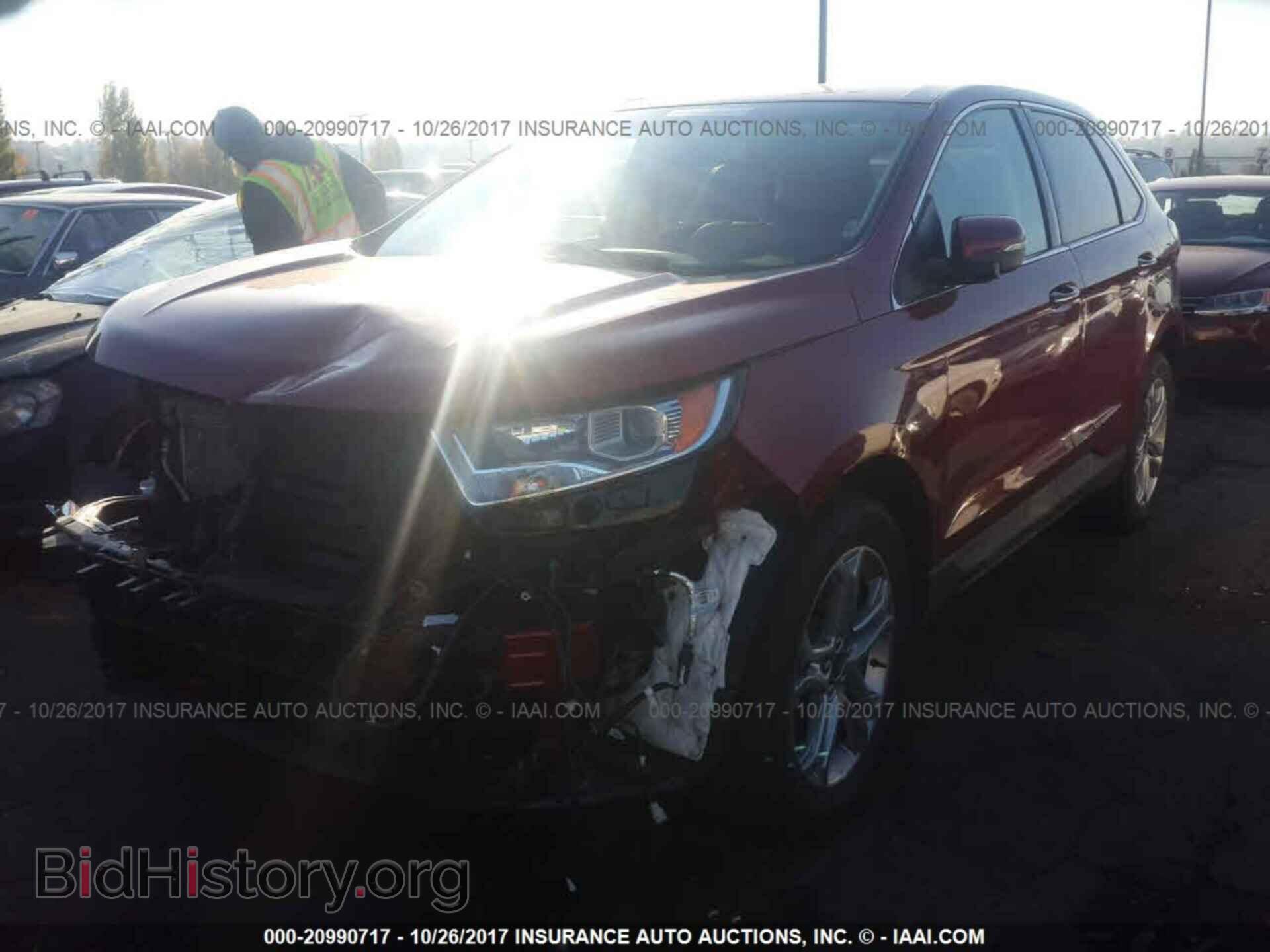 2017 Ford Edge - VIN: 2FMPK4K92HBB91647 - Фото 2