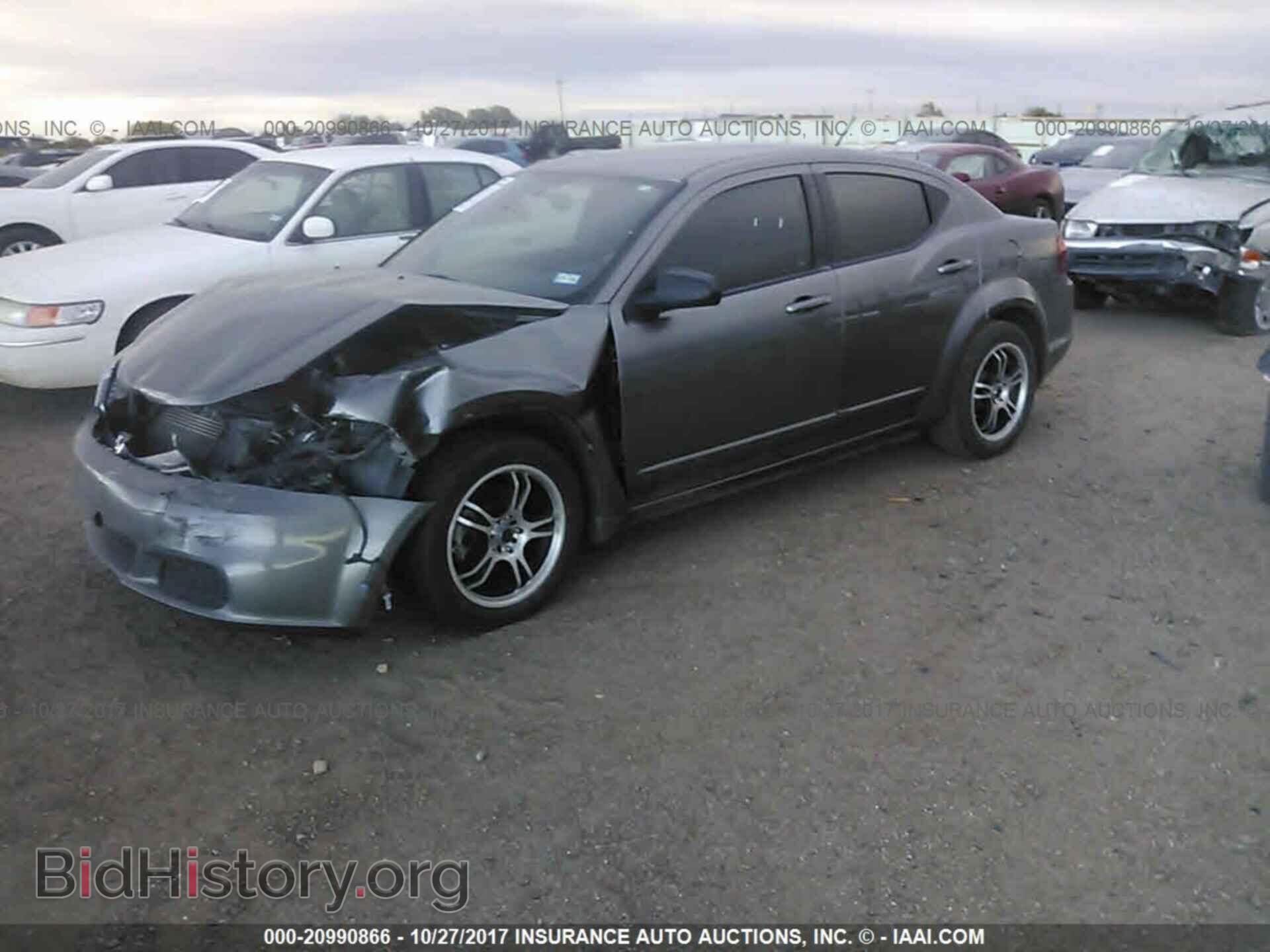 2013 Dodge Avenger - VIN: 1C3CDZAB9DN663909 - Фото 2