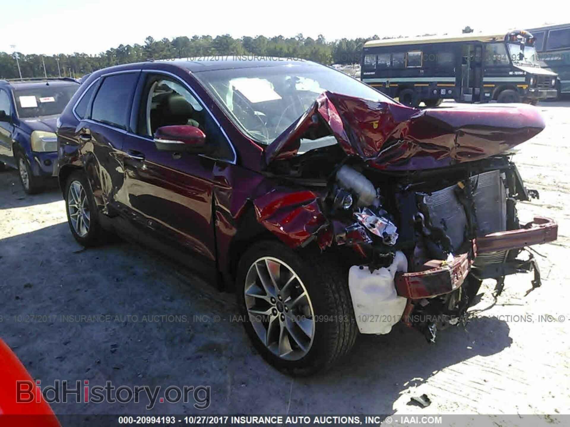 Фотография 2FMTK4K96FBB82347 - Ford Edge 2015