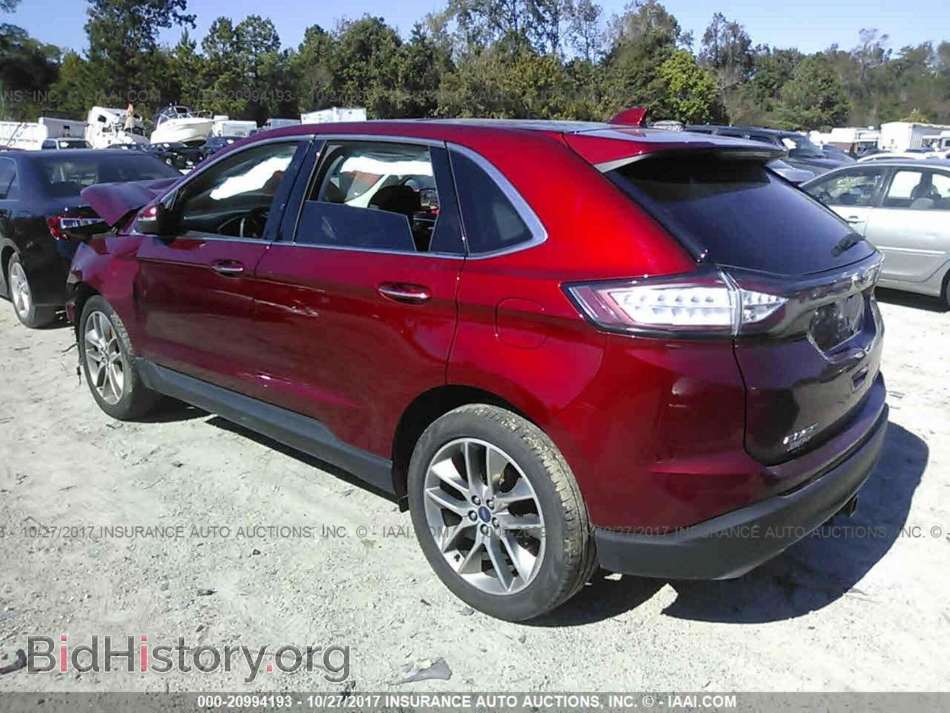 2015 Ford Edge - VIN: 2FMTK4K96FBB82347 - Photo 3