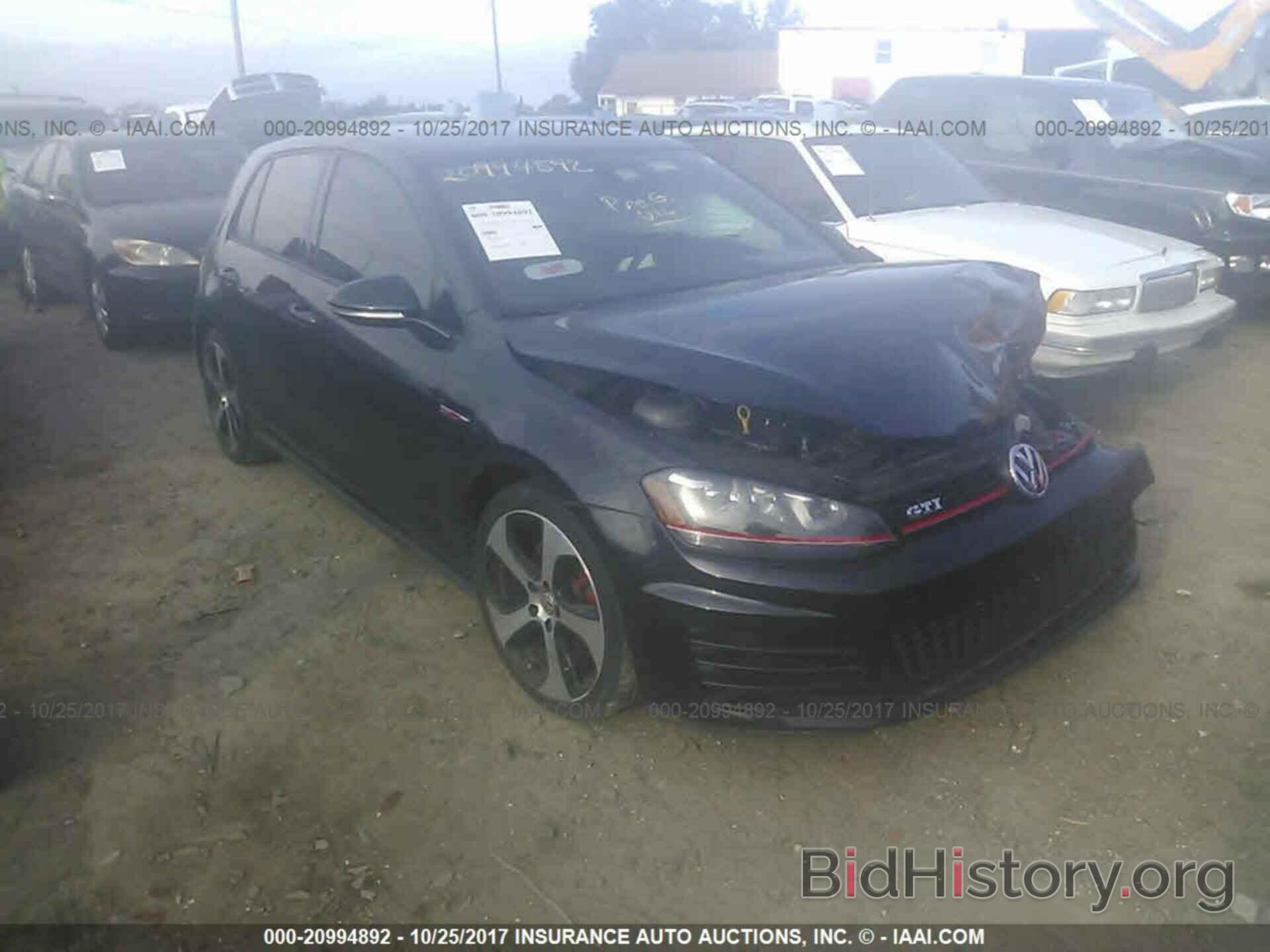 Photo 3VW4T7AU9FM003923 - Volkswagen Gti 2015