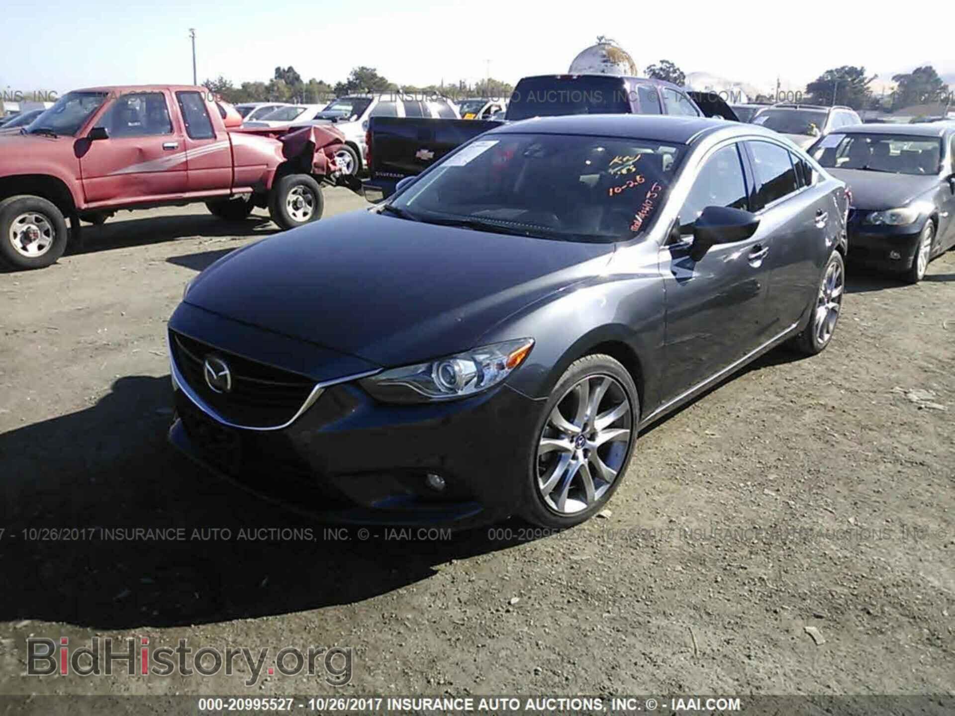2014 Mazda 6 - VIN: JM1GJ1W69E1130311 - Фото 2