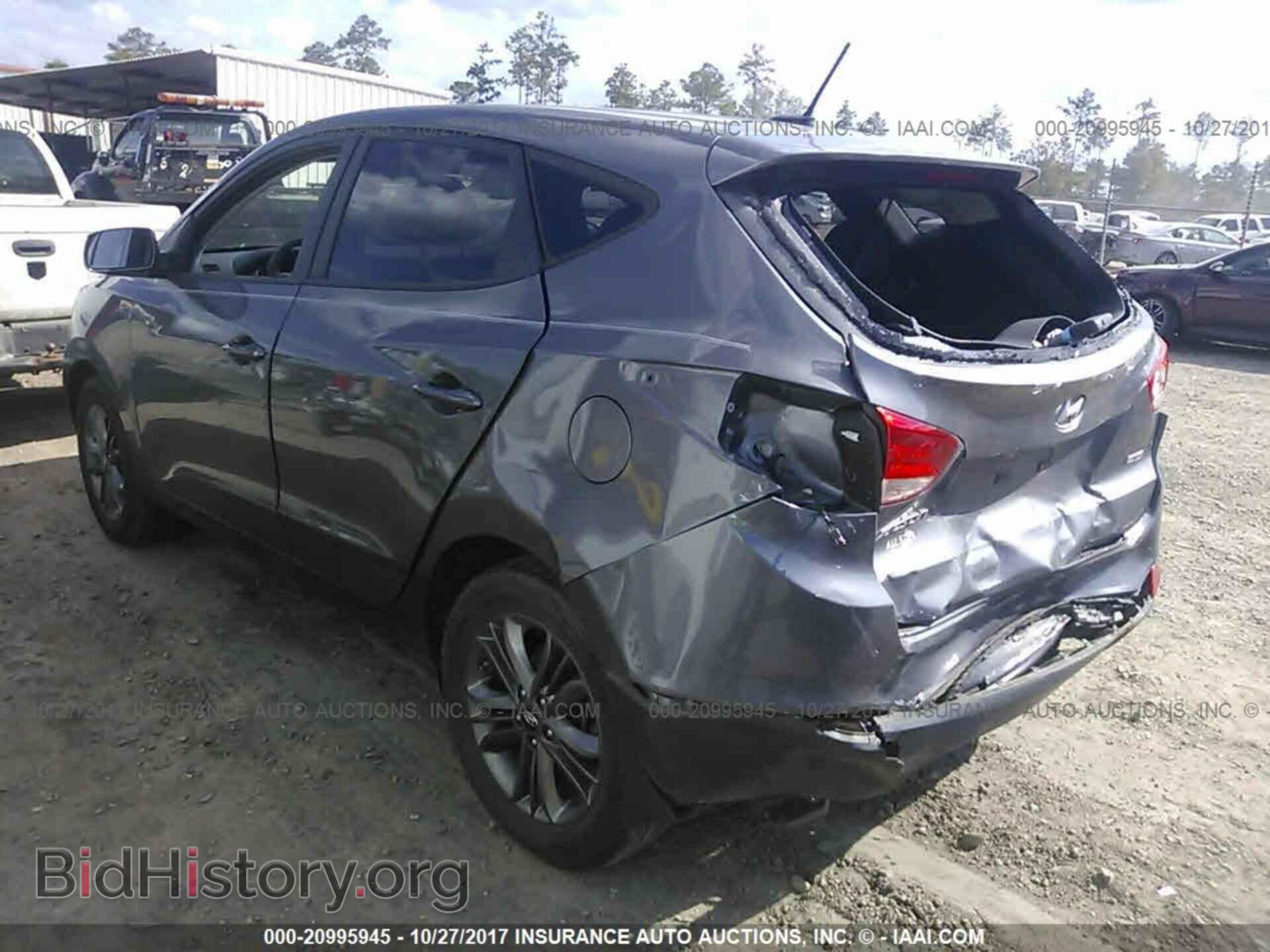 2014 Hyundai Tucson - VIN: KM8JTCAF3EU865749 - Фото 3