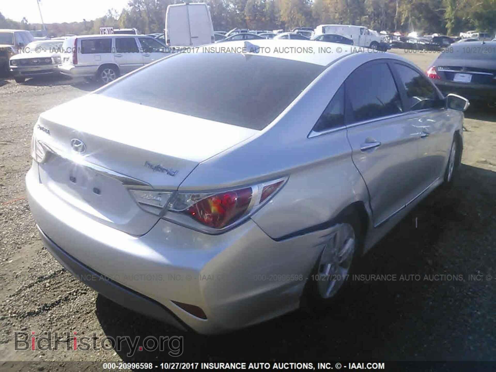 2012 Hyundai Sonata - VIN: KMHEC4A42CA045215 - Фото 4