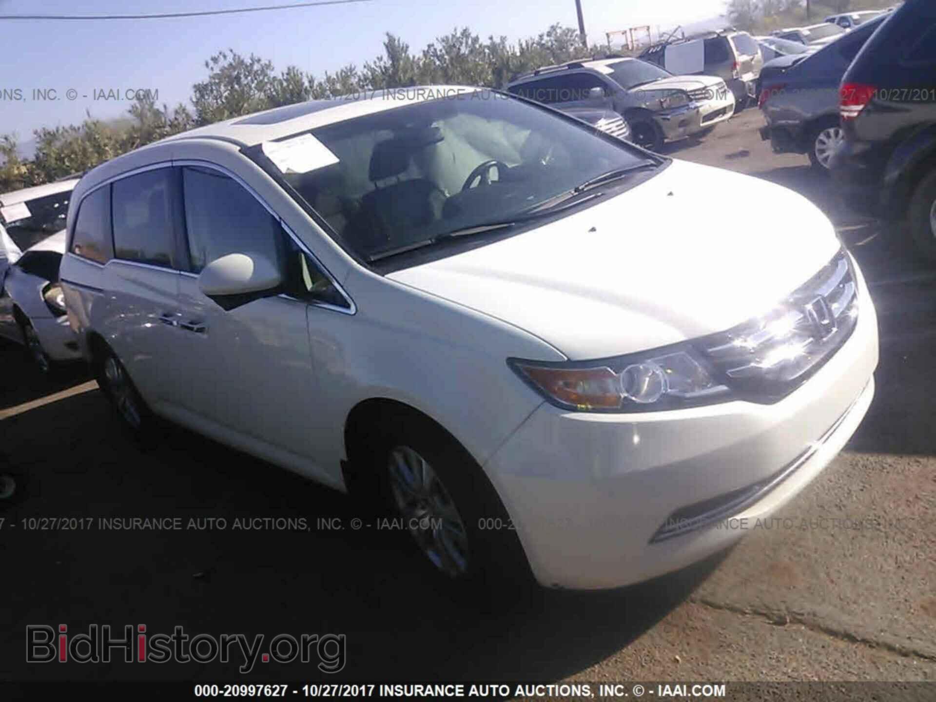 Фотография 5FNRL5H67FB047167 - Honda Odyssey 2015