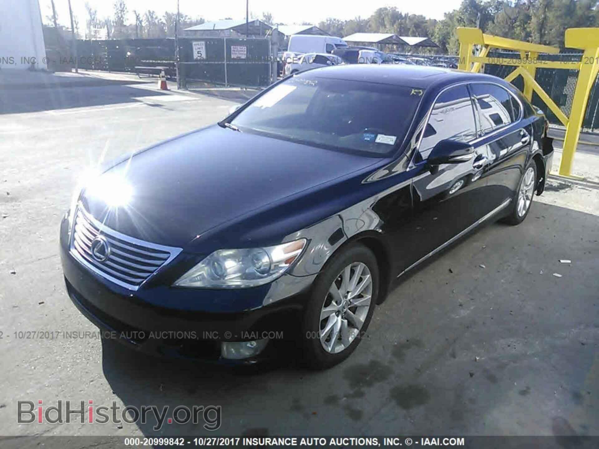 2011 LEXUS LS - VIN: JTHDL5EF6B5003315 - Фото 2