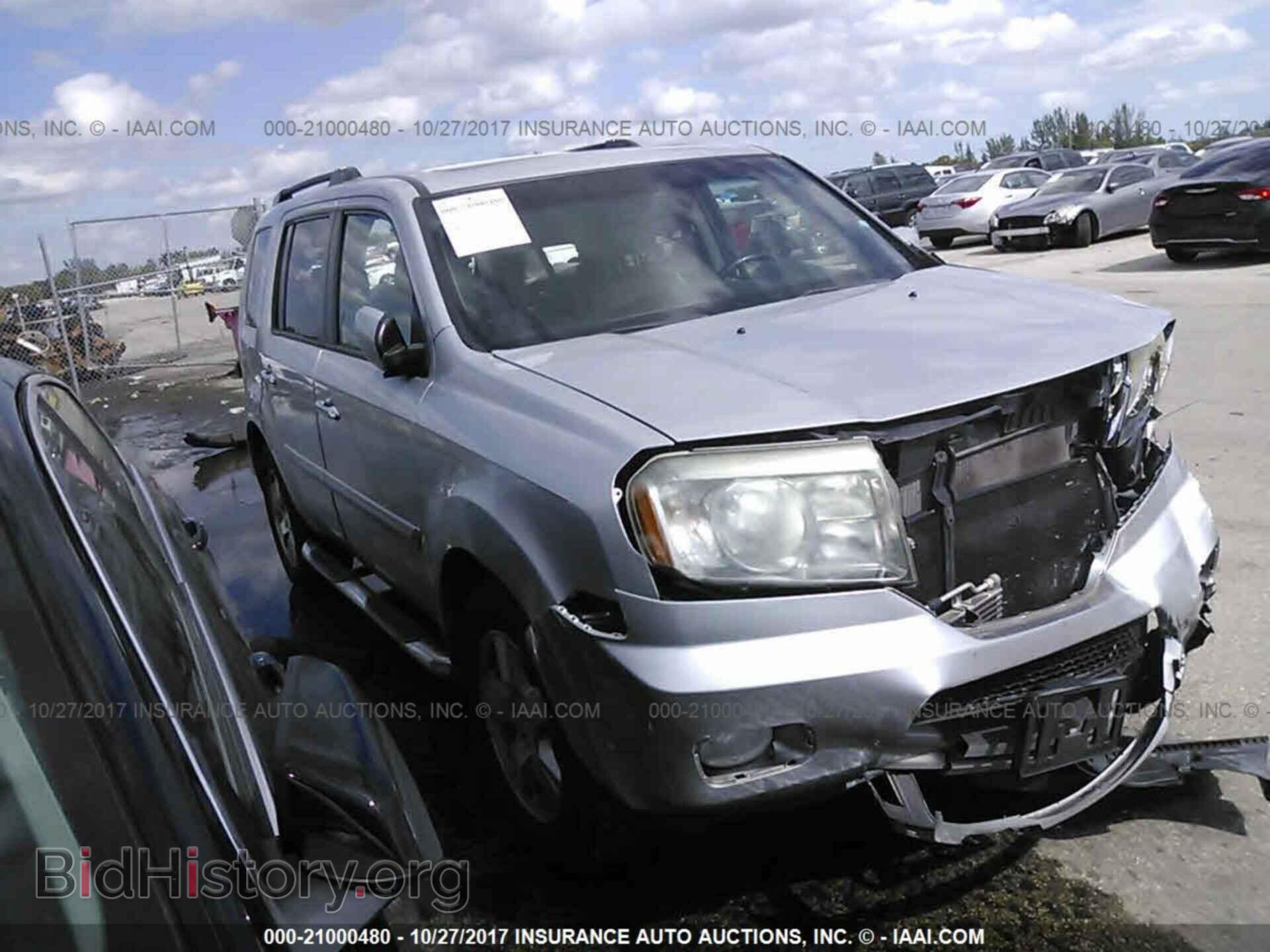 Фотография 5FNYF3H55BB047550 - Honda Pilot 2011