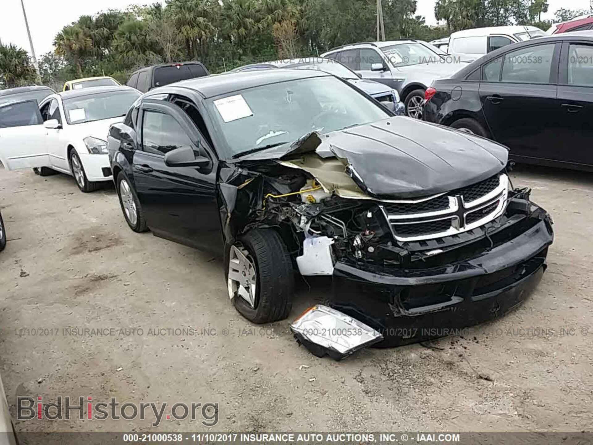 Photo 1C3CDZAB3DN720640 - Dodge Avenger 2013