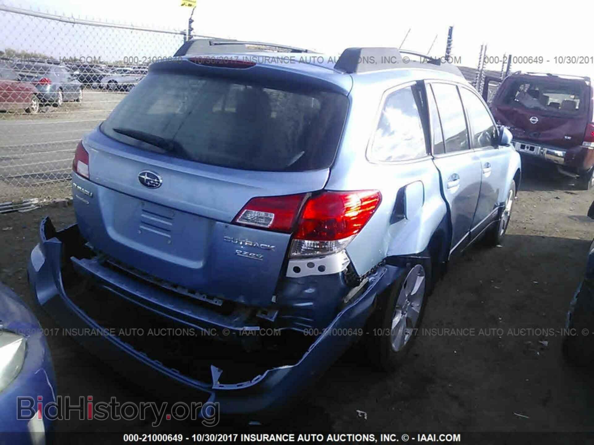 2012 Subaru Outback - VIN: 4S4BRBAC3C1222402 - Фото 4