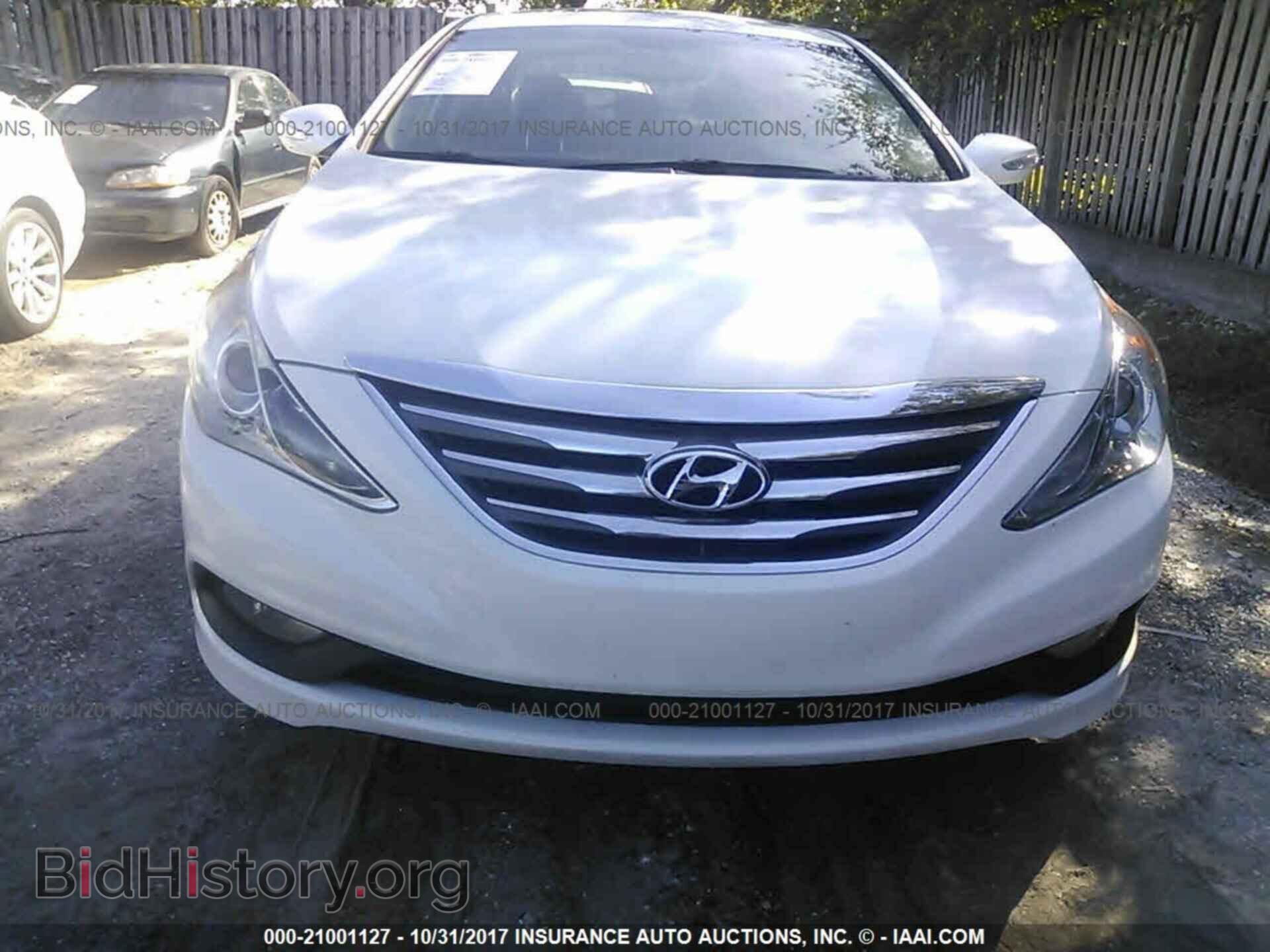 2014 Hyundai SONATA (VIN 5NPEC4AB0EH822960) — фото 6 из 10