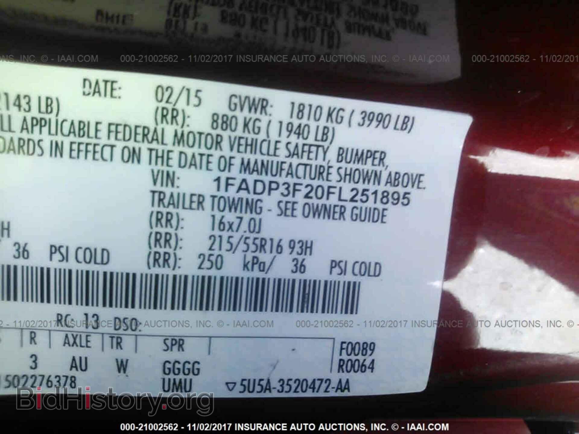 2015 Ford Focus - VIN: 1FADP3F20FL251895 - Photo 9