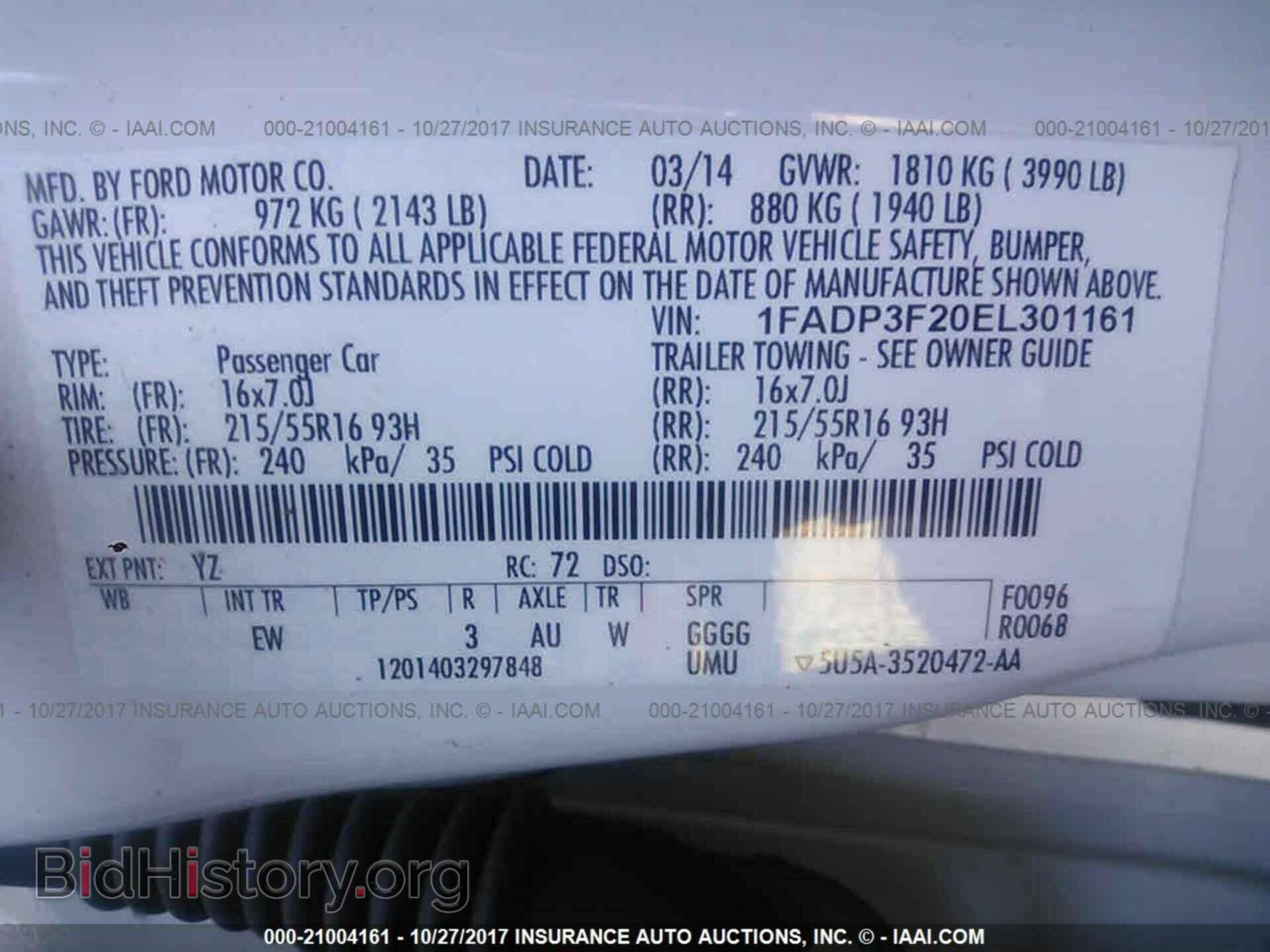 2014 Ford Focus - VIN: 1FADP3F20EL301161 - Photo 9