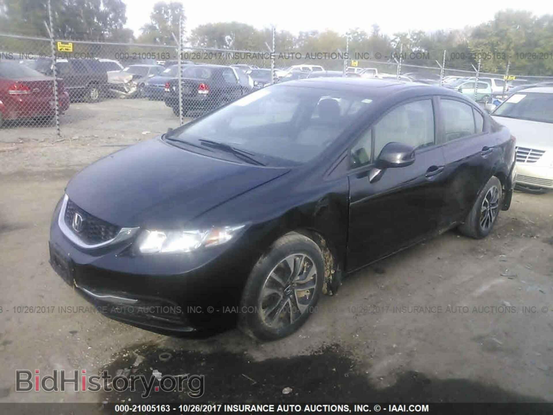 2013 Honda Civic - VIN: 19XFB2F82DE280725 - Фото 2
