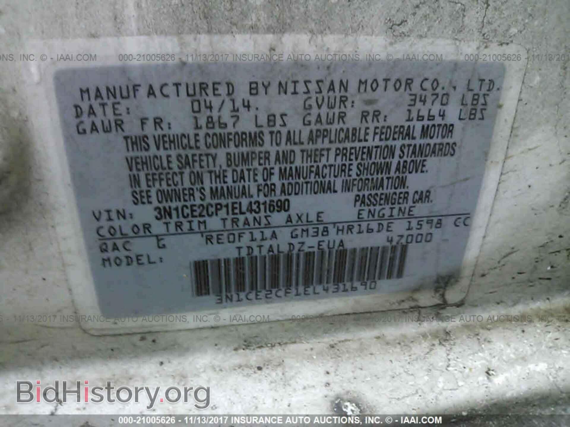 2014 Nissan Versa note - VIN: 3N1CE2CP1EL431690 - Photo 9