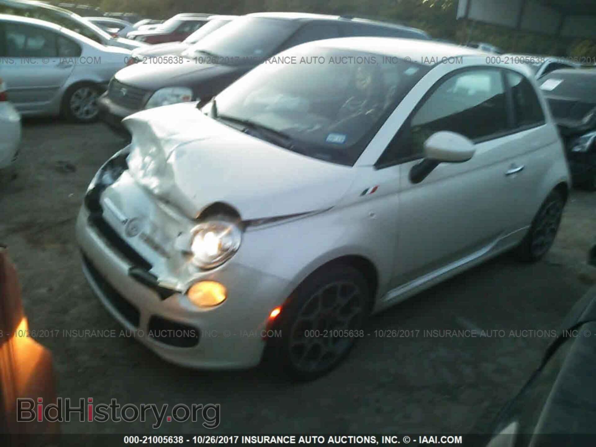 2012 Fiat 500 - VIN: 3C3CFFBR6CT116762 - Фото 2