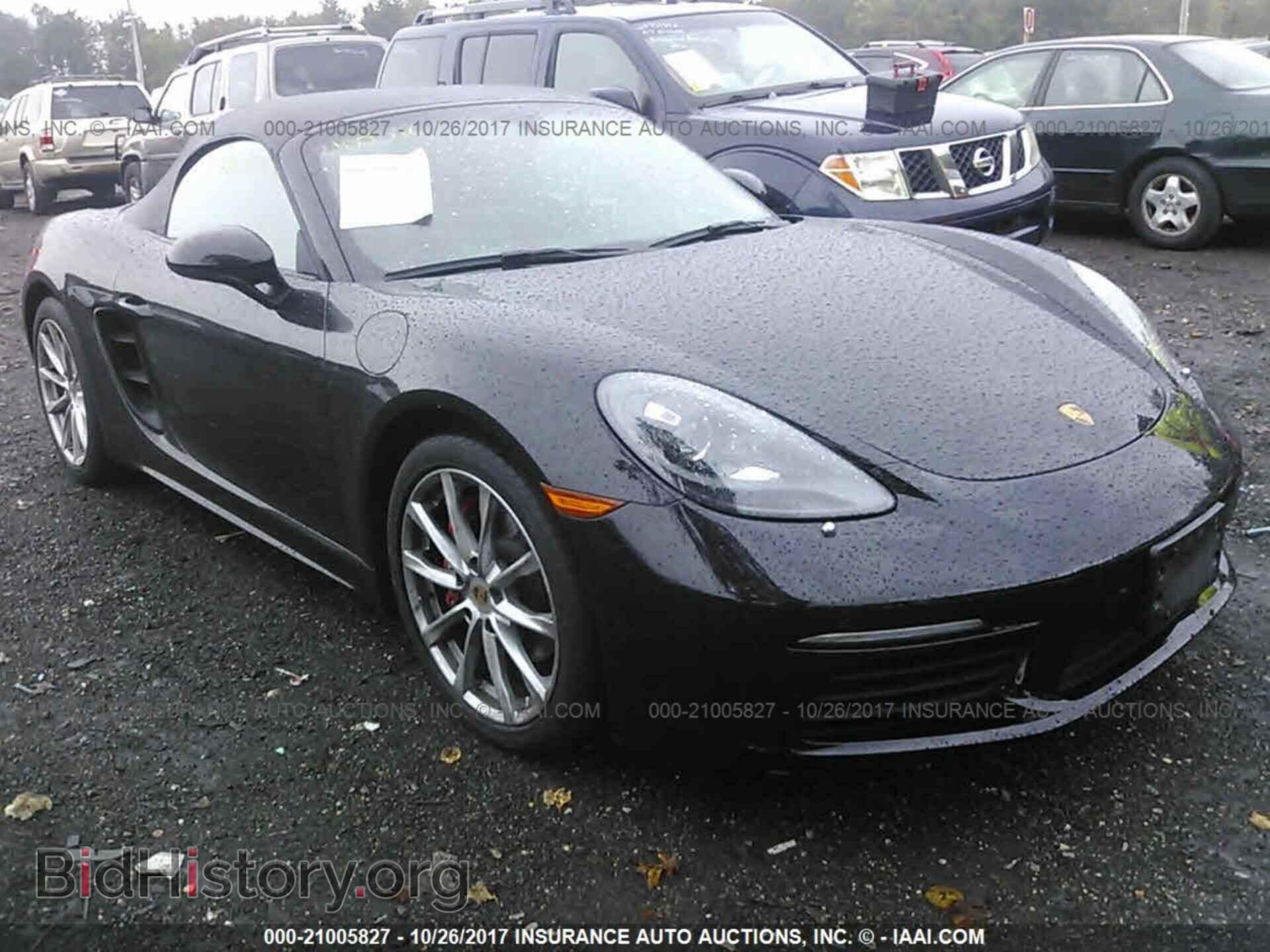 Фотография WP0CB2A87HS240282 - Porsche Boxster 2017
