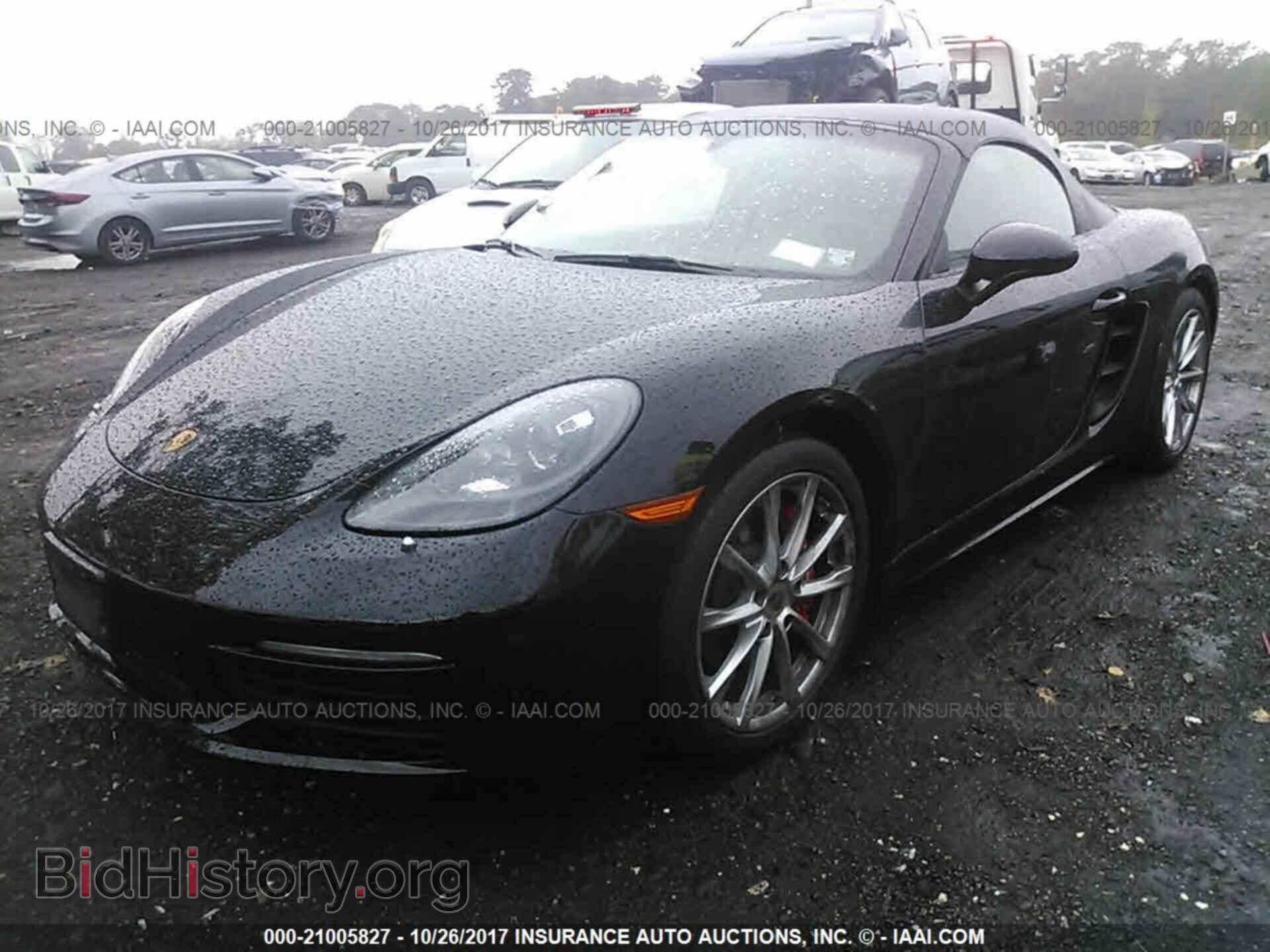 2017 Porsche Boxster - VIN: WP0CB2A87HS240282 - Фото 2