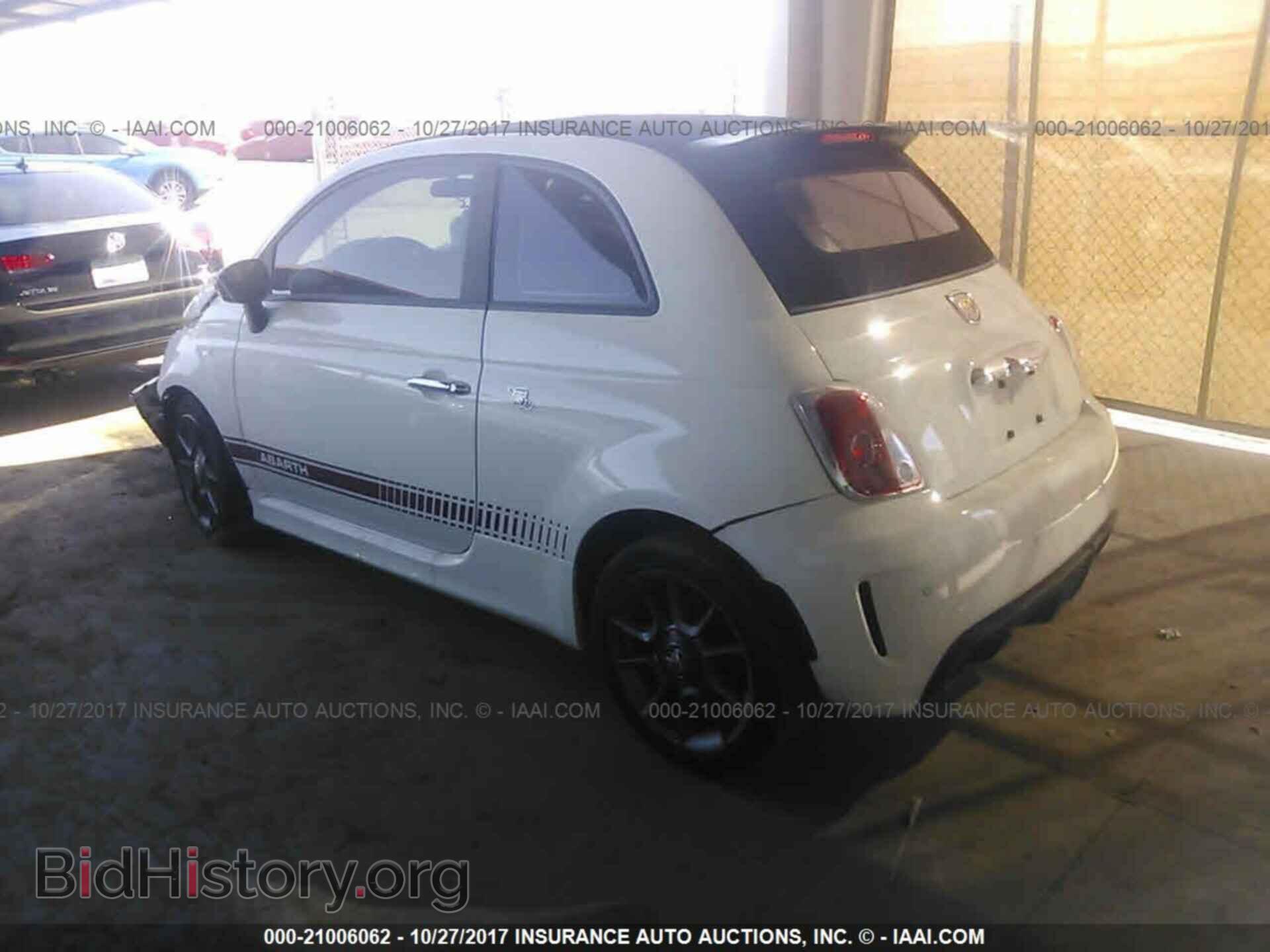 2015 Fiat 500 - VIN: 3C3CFFJH6FT603635 - Фото 3