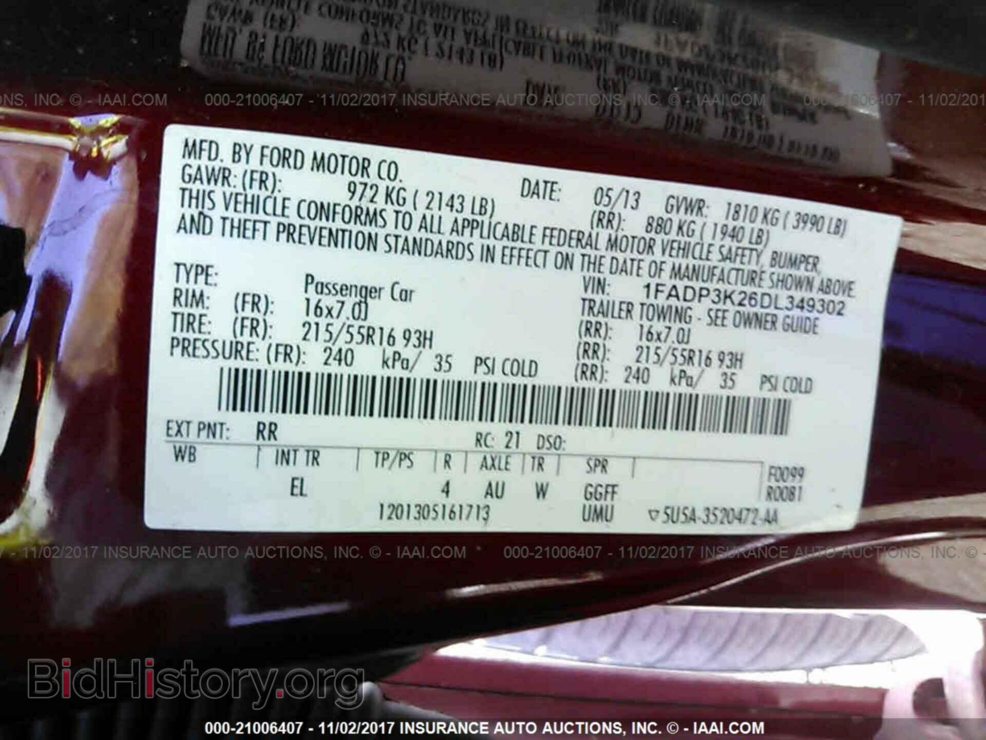 2013 Ford Focus - VIN: 1FADP3K26DL349302 - Photo 9