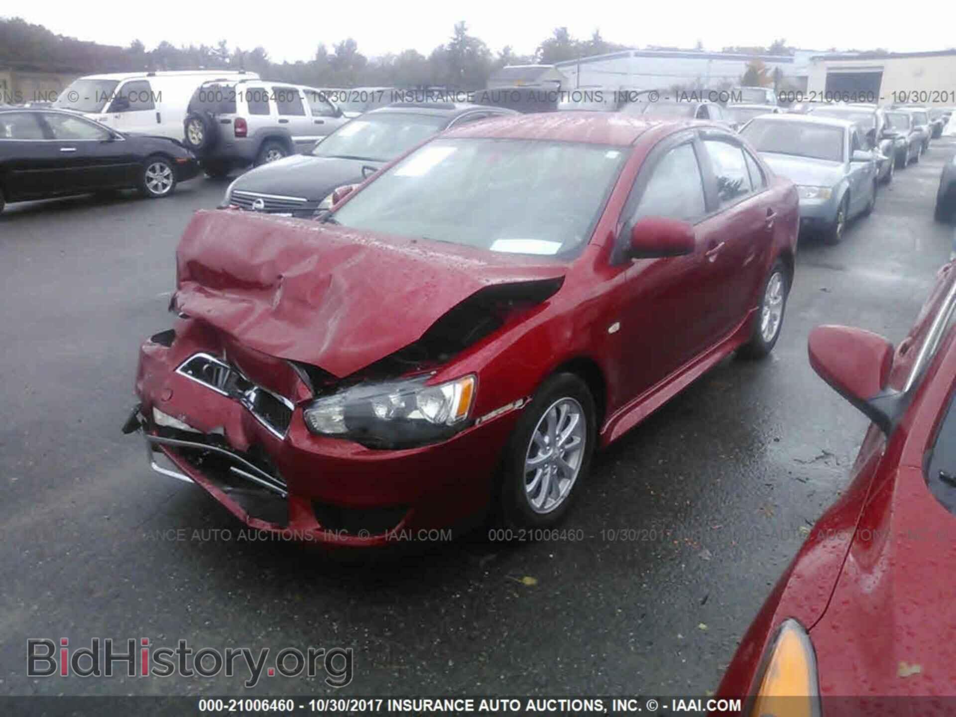 2012 Mitsubishi Lancer - VIN: JA32V2FW7CU012367 - Фото 2
