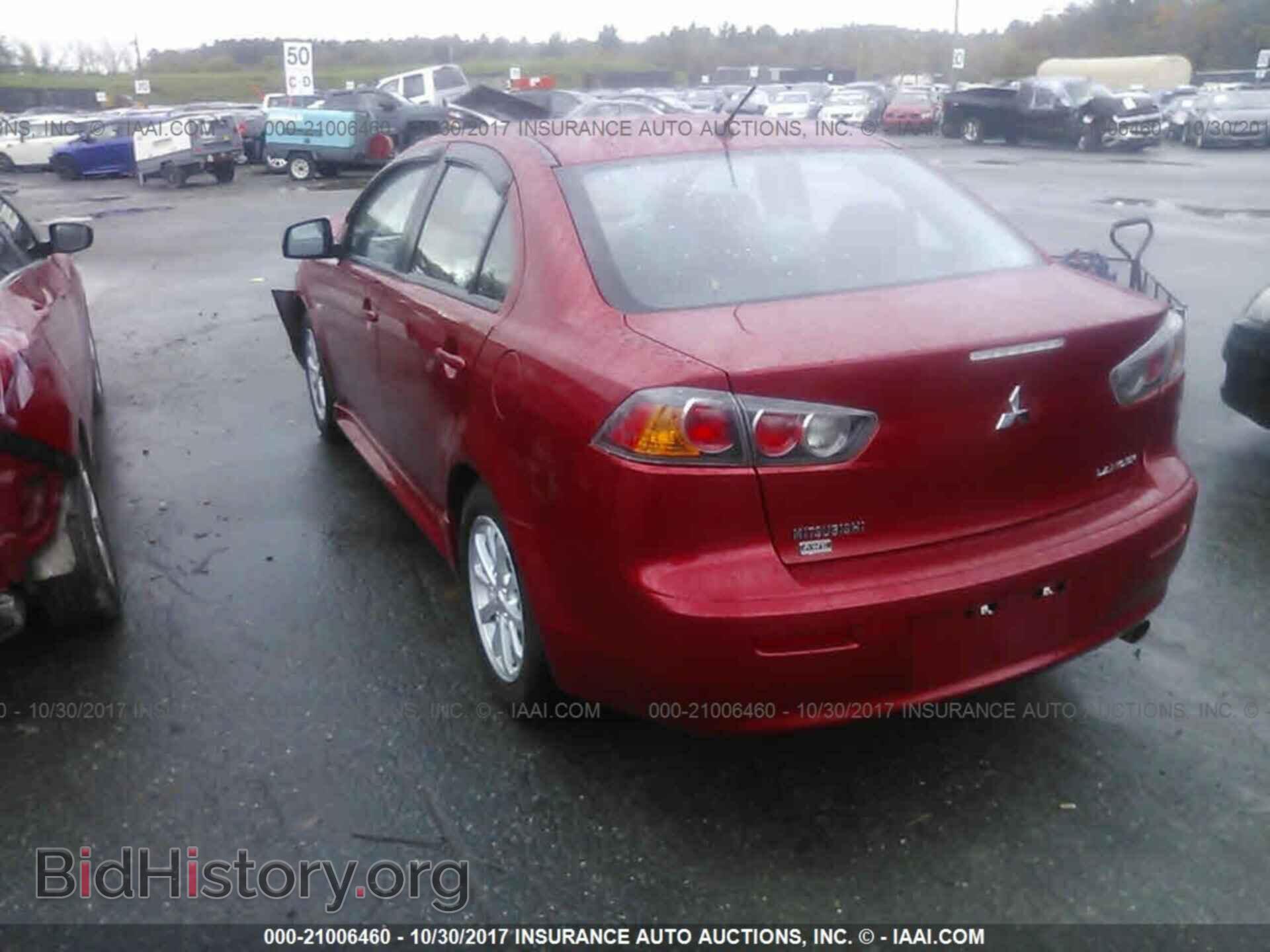 2012 Mitsubishi Lancer - VIN: JA32V2FW7CU012367 - Фото 3