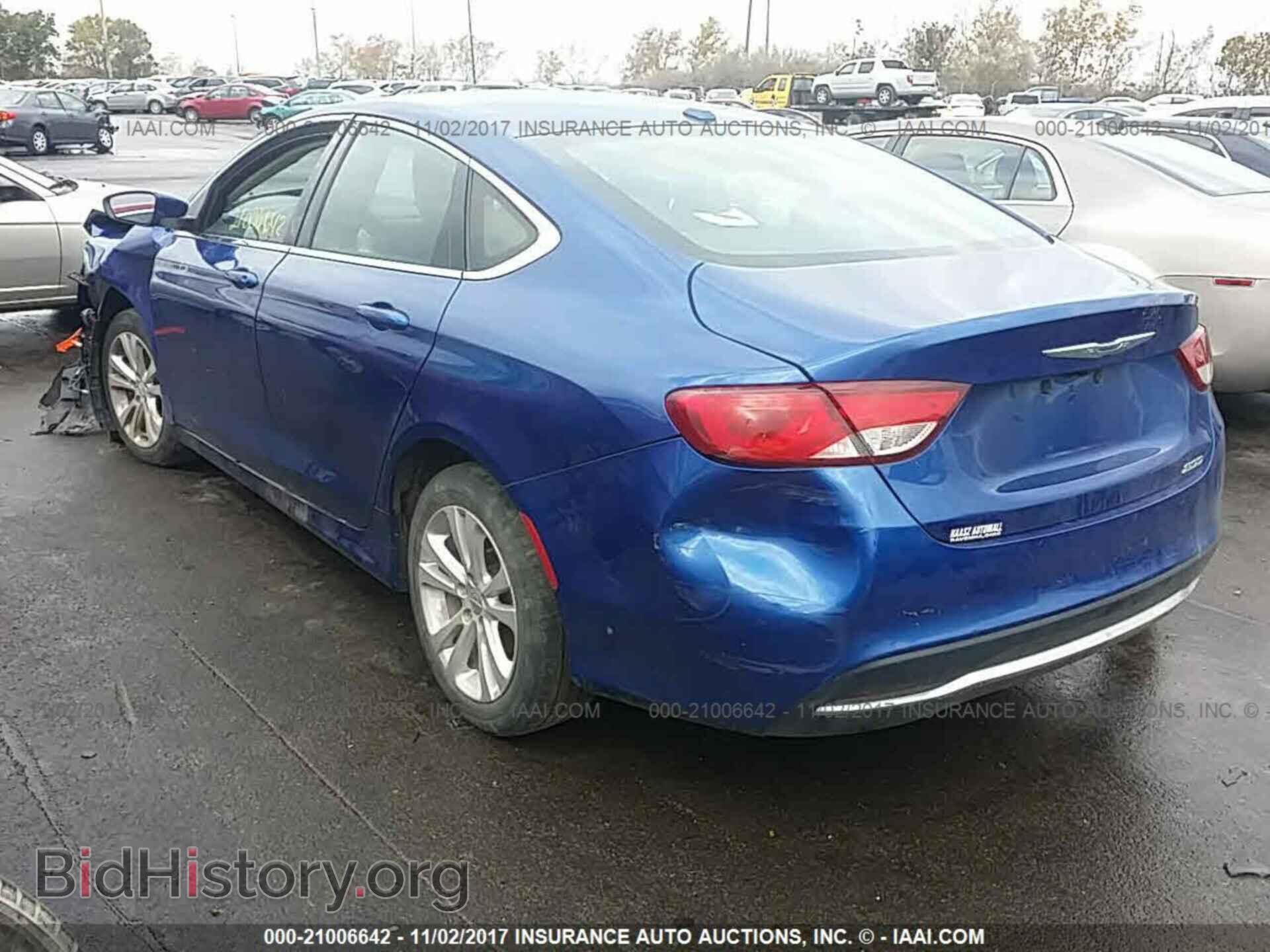 2015 Chrysler 200 - VIN: 1C3CCCAB9FN557981 - Фото 3