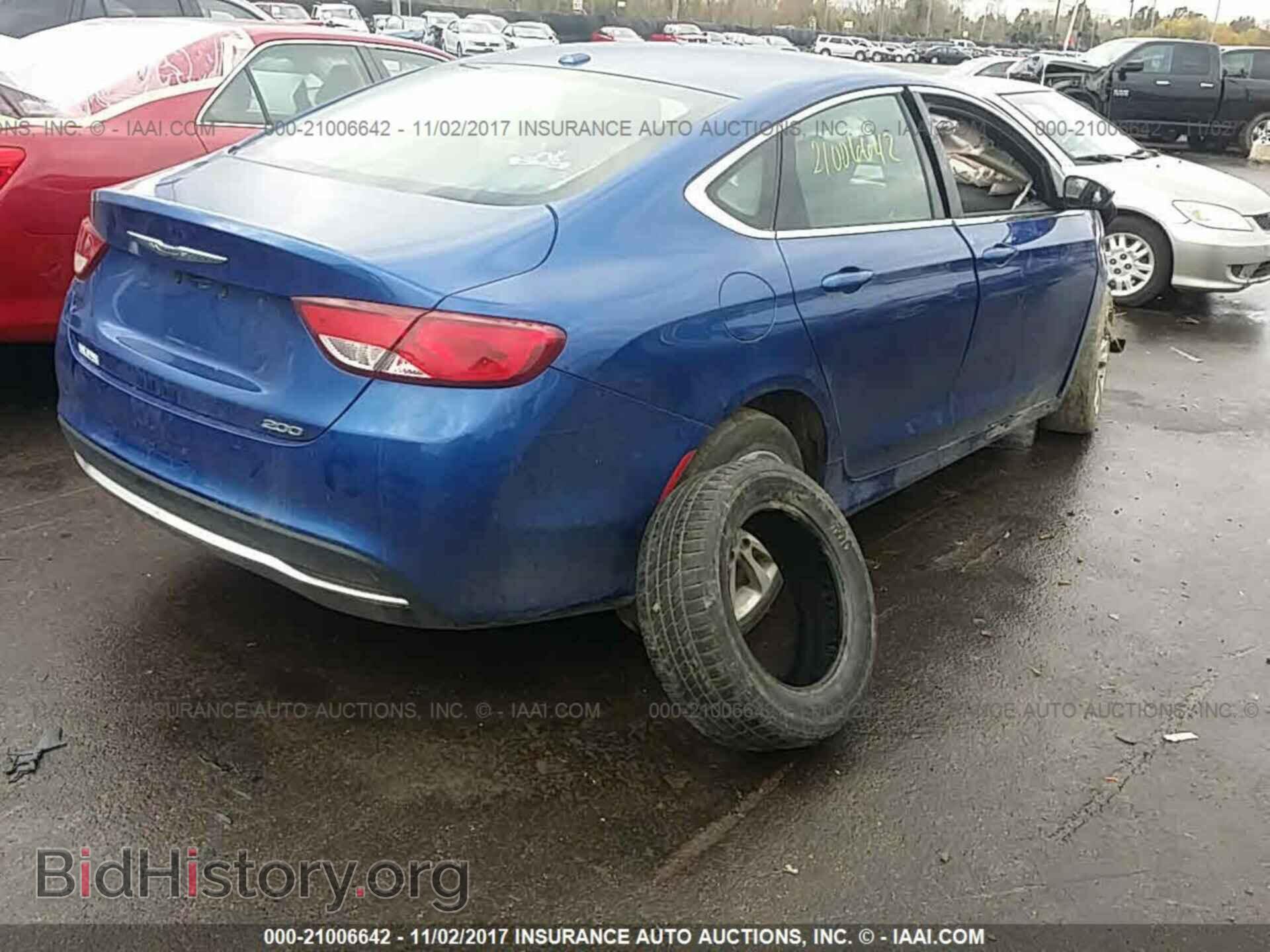 2015 Chrysler 200 - VIN: 1C3CCCAB9FN557981 - Фото 4