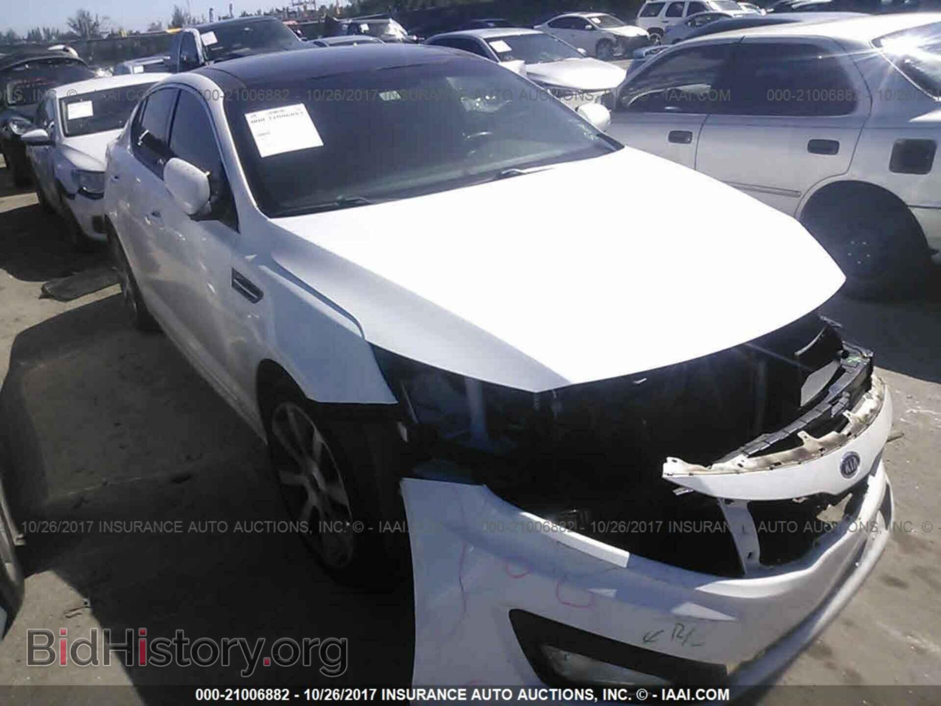 Фотография 5XXGR4A67CG045762 - Kia Optima 2012