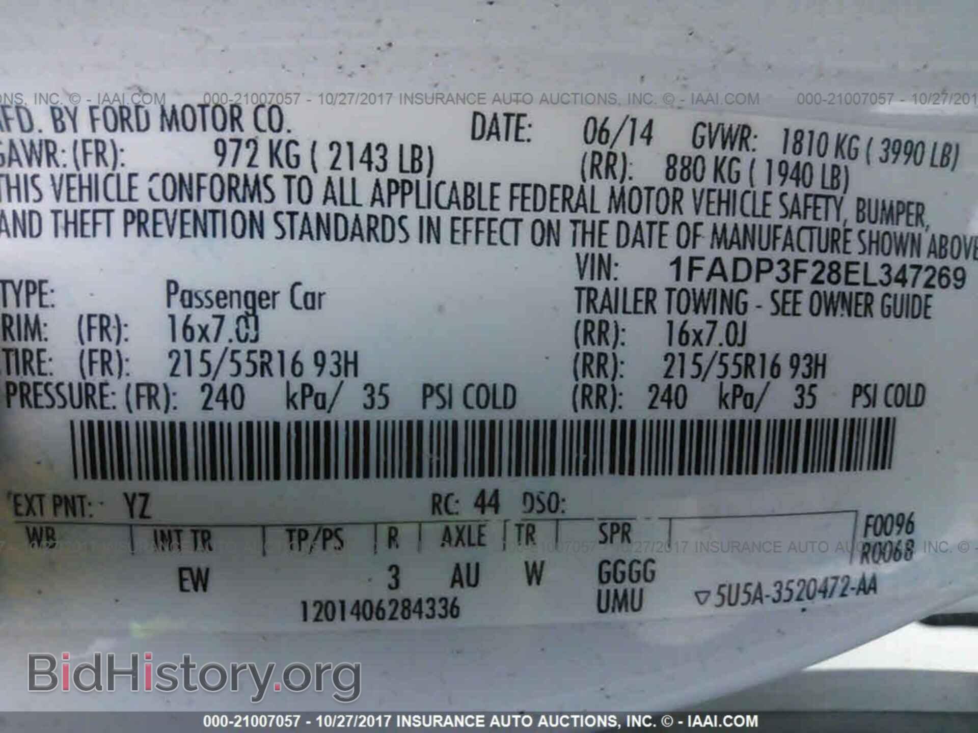 2014 Ford Focus - VIN: 1FADP3F28EL347269 - Photo 9