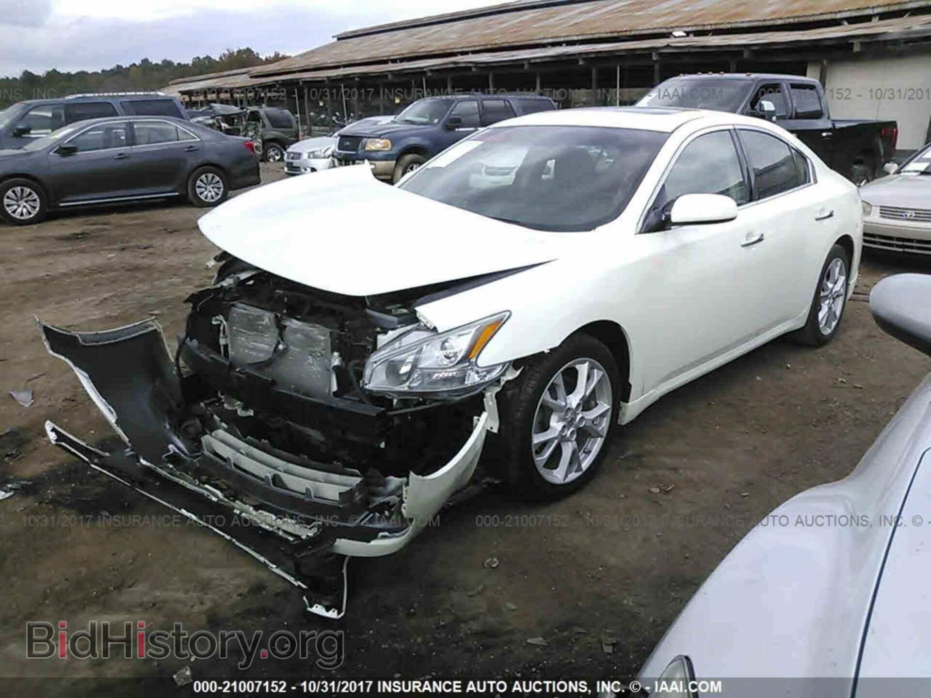 2014 Nissan Maxima - VIN: 1N4AA5AP0EC487965 - Фото 2