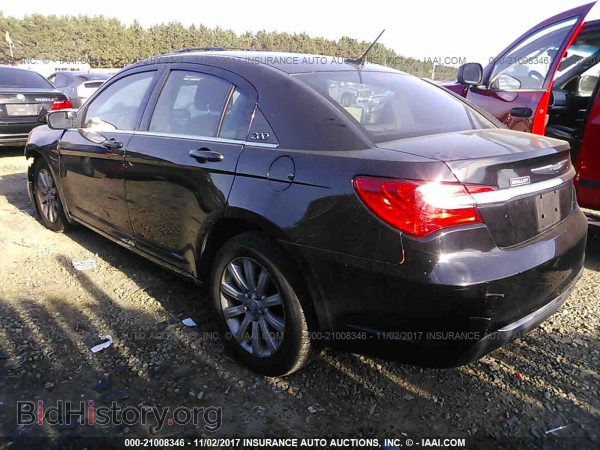2013 Chrysler 200 - VIN: 1C3CCBAB1DN606226 - Фото 3