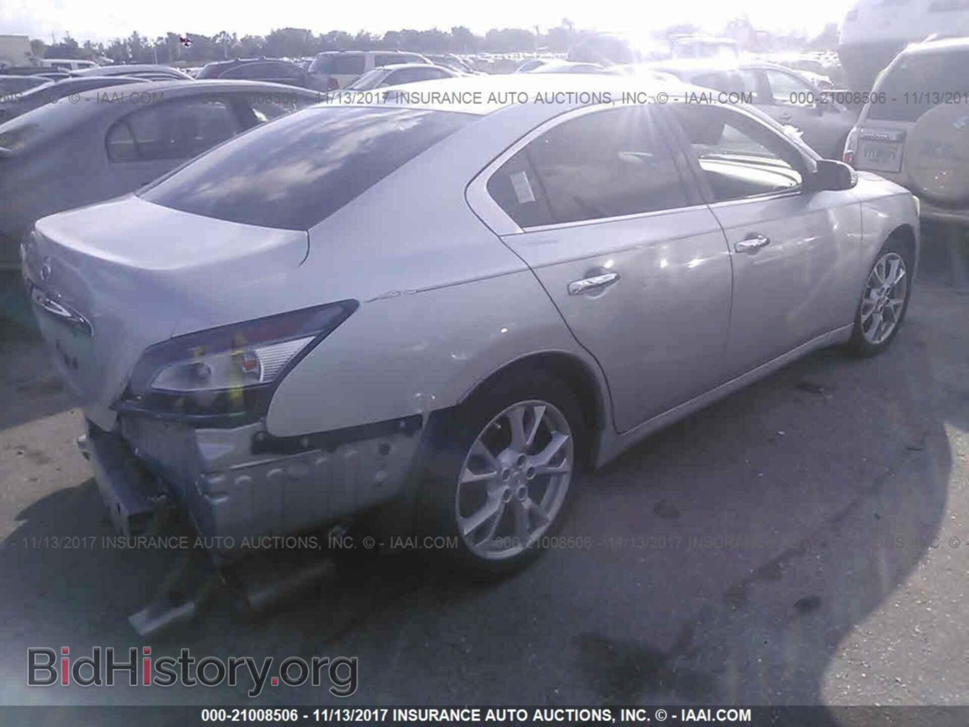 2012 Nissan Maxima - VIN: 1N4AA5AP1CC863036 - Фото 4
