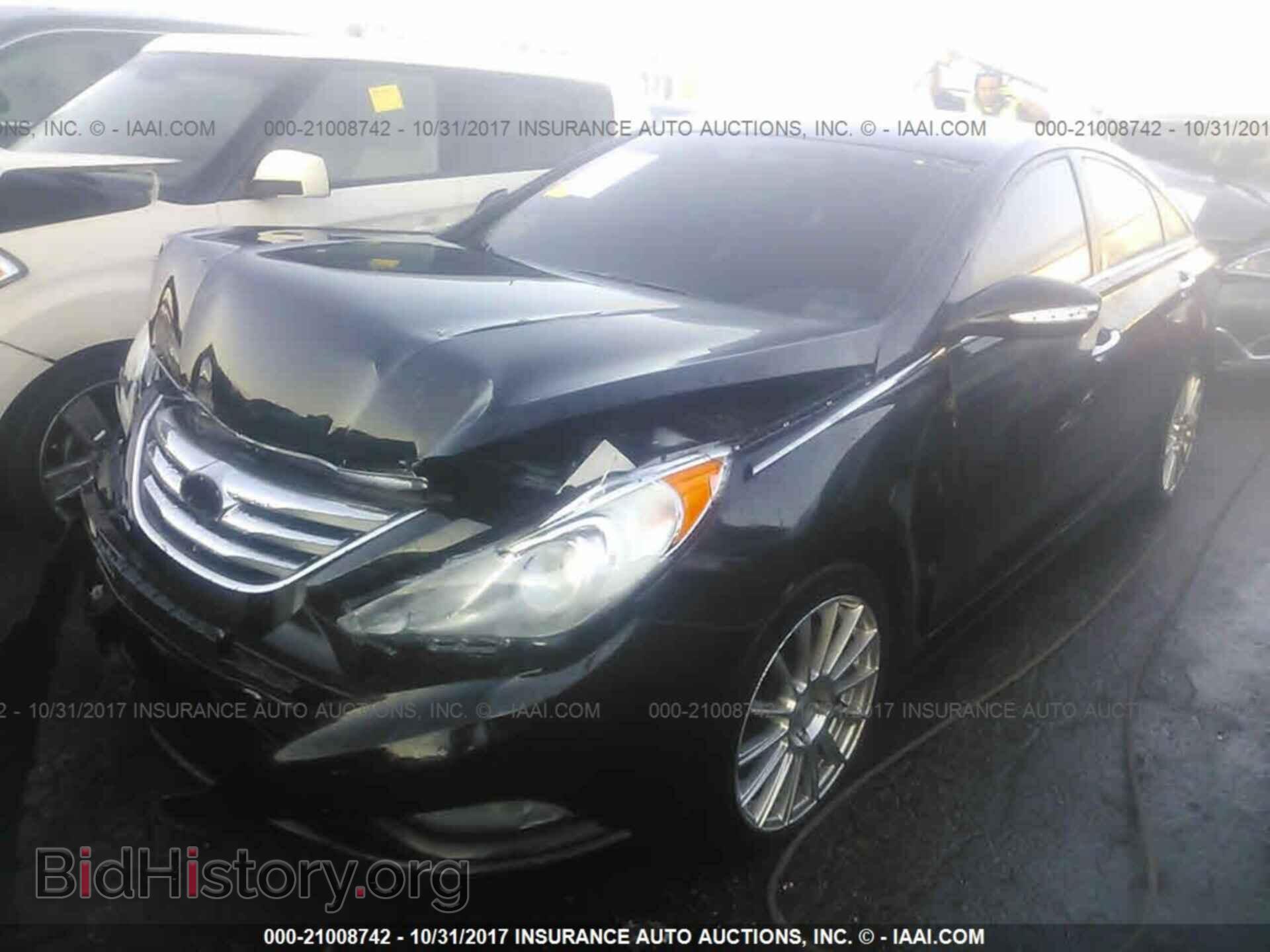 2014 Hyundai SONATA (VIN 5NPEC4ABXEH882339) — фото 2 из 10