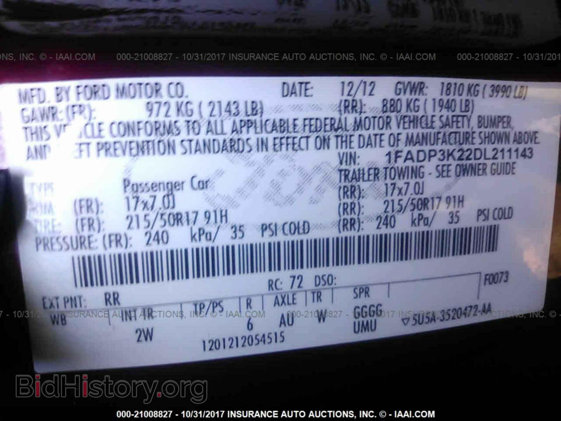 2013 Ford Focus - VIN: 1FADP3K22DL211143 - Photo 9