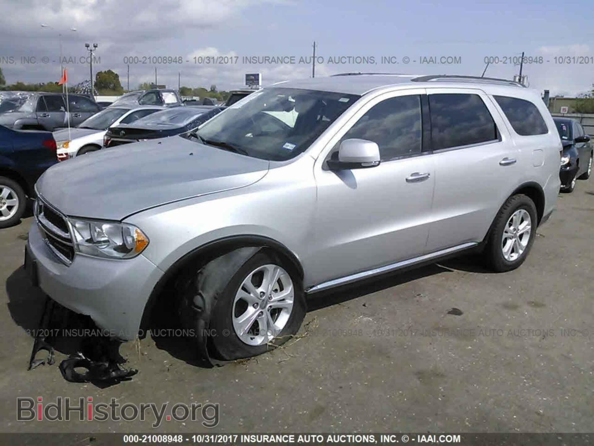 2013 Dodge Durango - VIN: 1C4RDHDG1DC508841 - Фото 2