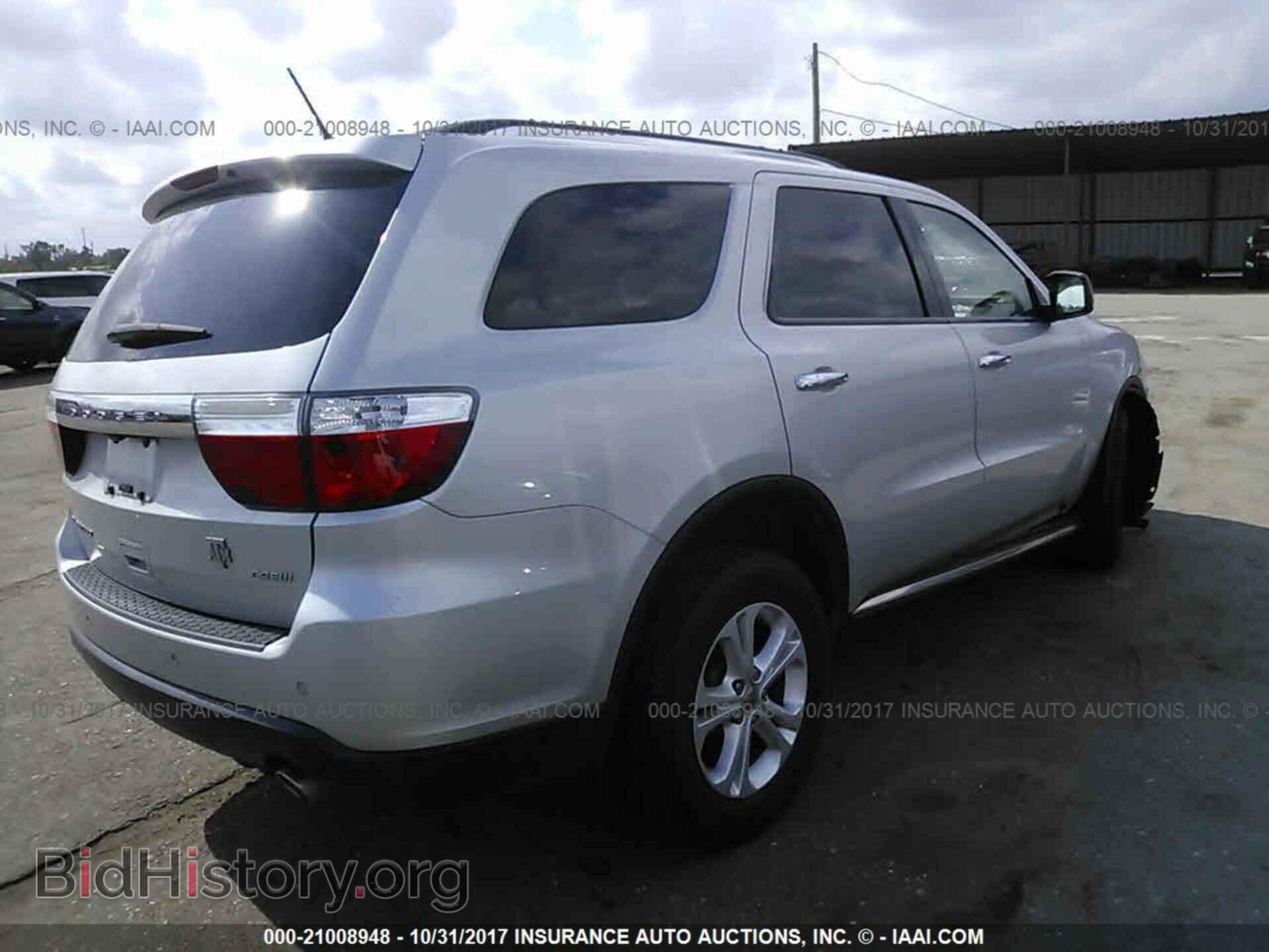 2013 Dodge Durango - VIN: 1C4RDHDG1DC508841 - Фото 4