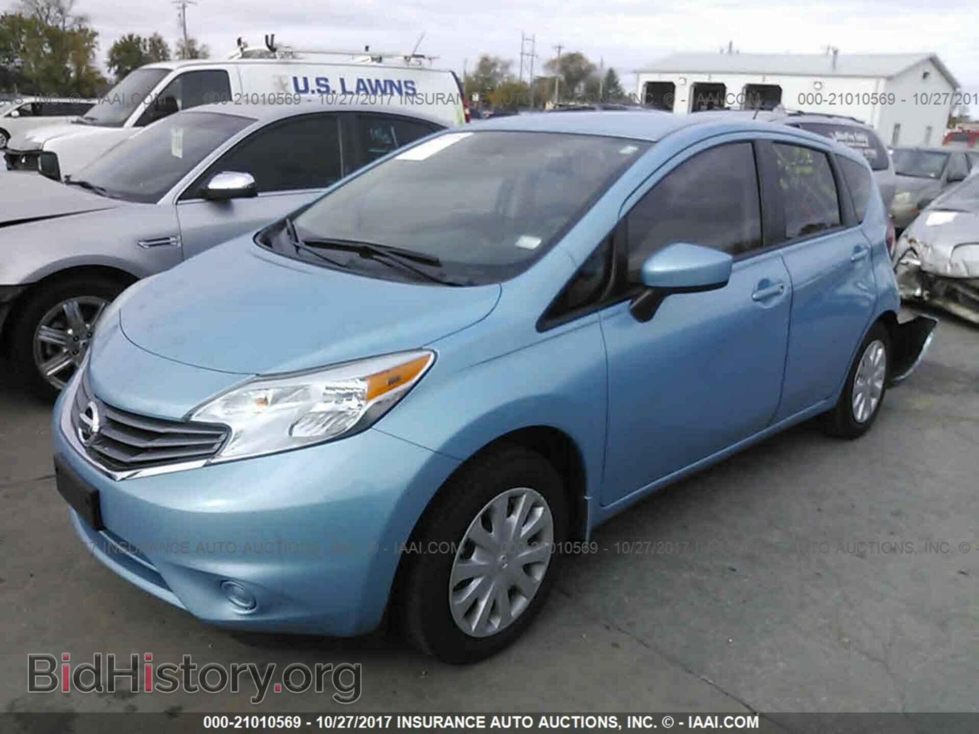 2015 Nissan Versa note - VIN: 3N1CE2CP2FL447480 - Фото 2