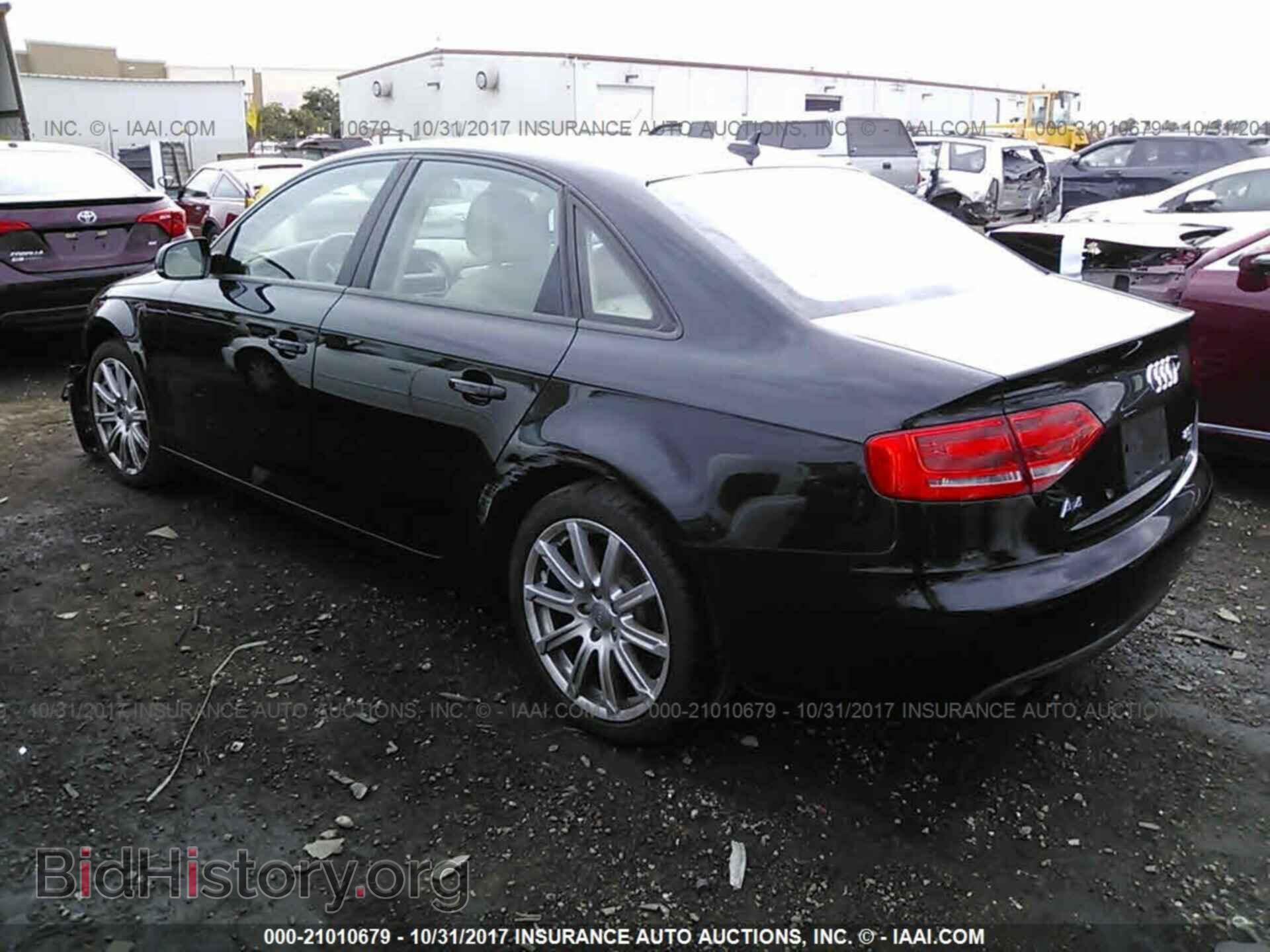 2012 Audi A4 - VIN: WAUBFAFL1CN006165 - Photo 3