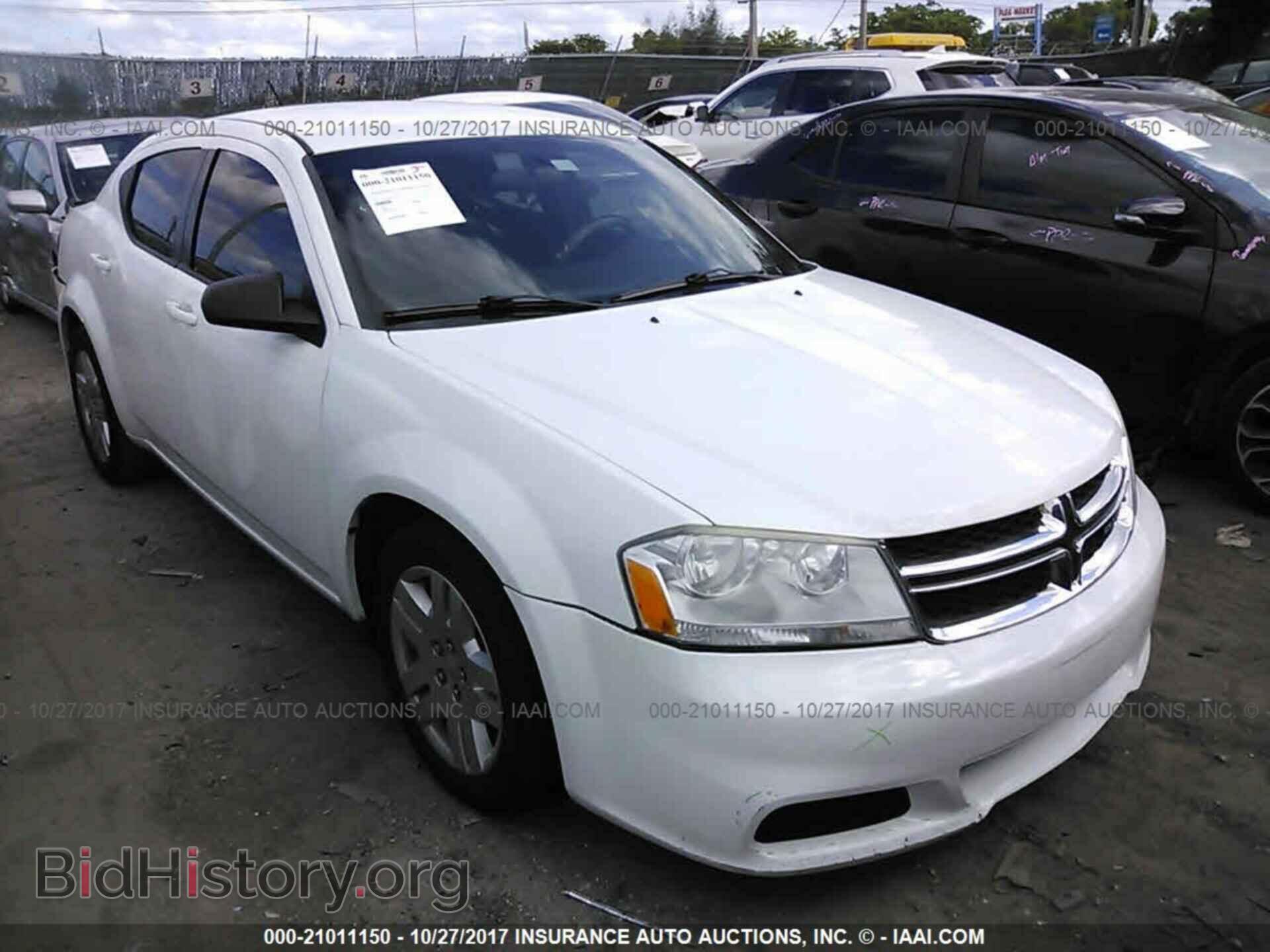 Photo 1C3CDZAB0CN311512 - Dodge Avenger 2012