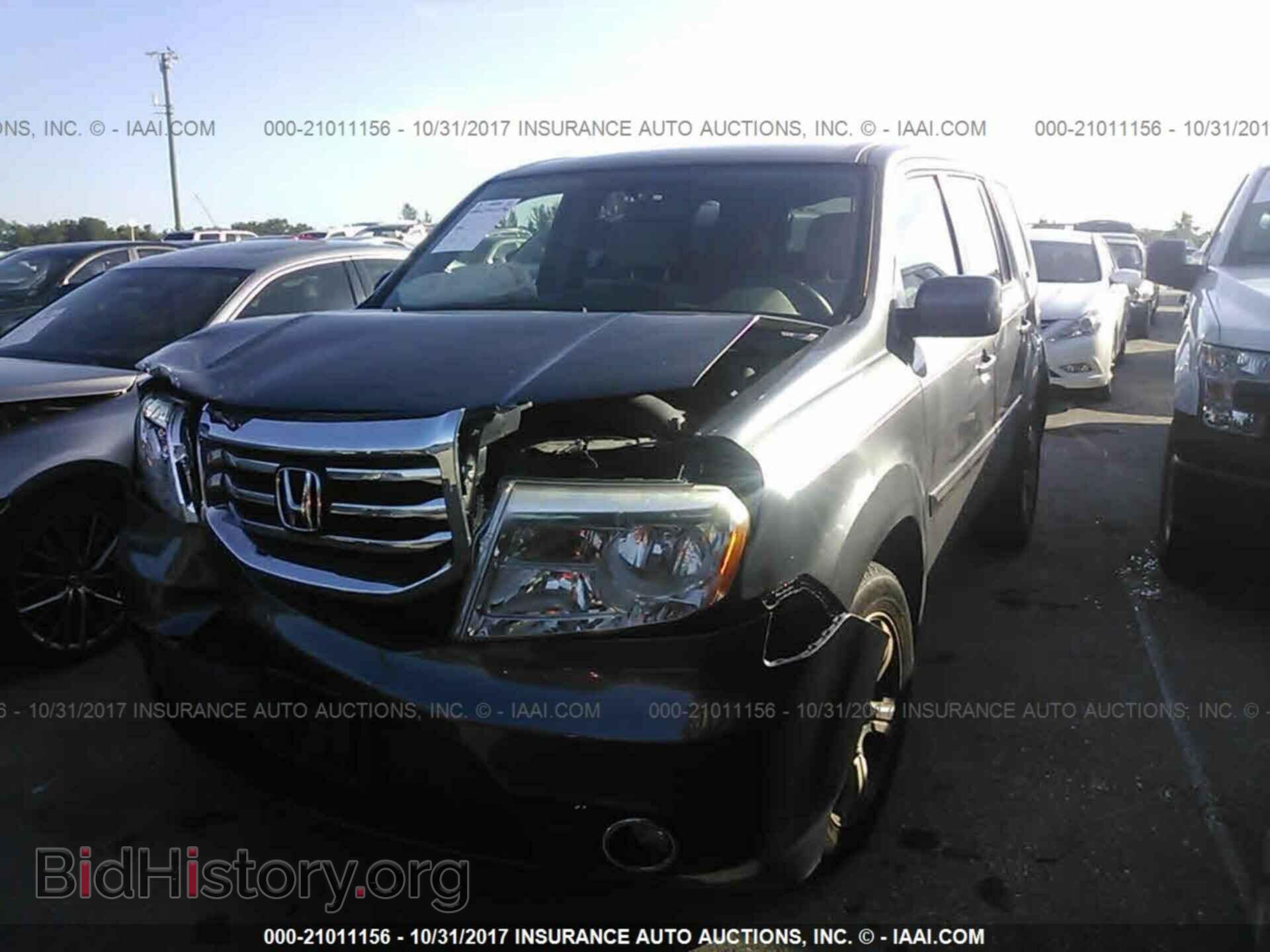 2013 Honda Pilot - VIN: 5FNYF3H41DB006066 - Фото 2