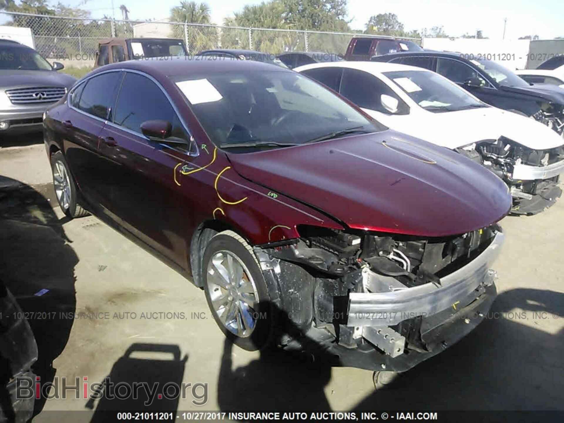Фотография 1C3CCCAB0FN604377 - Chrysler 200 2015