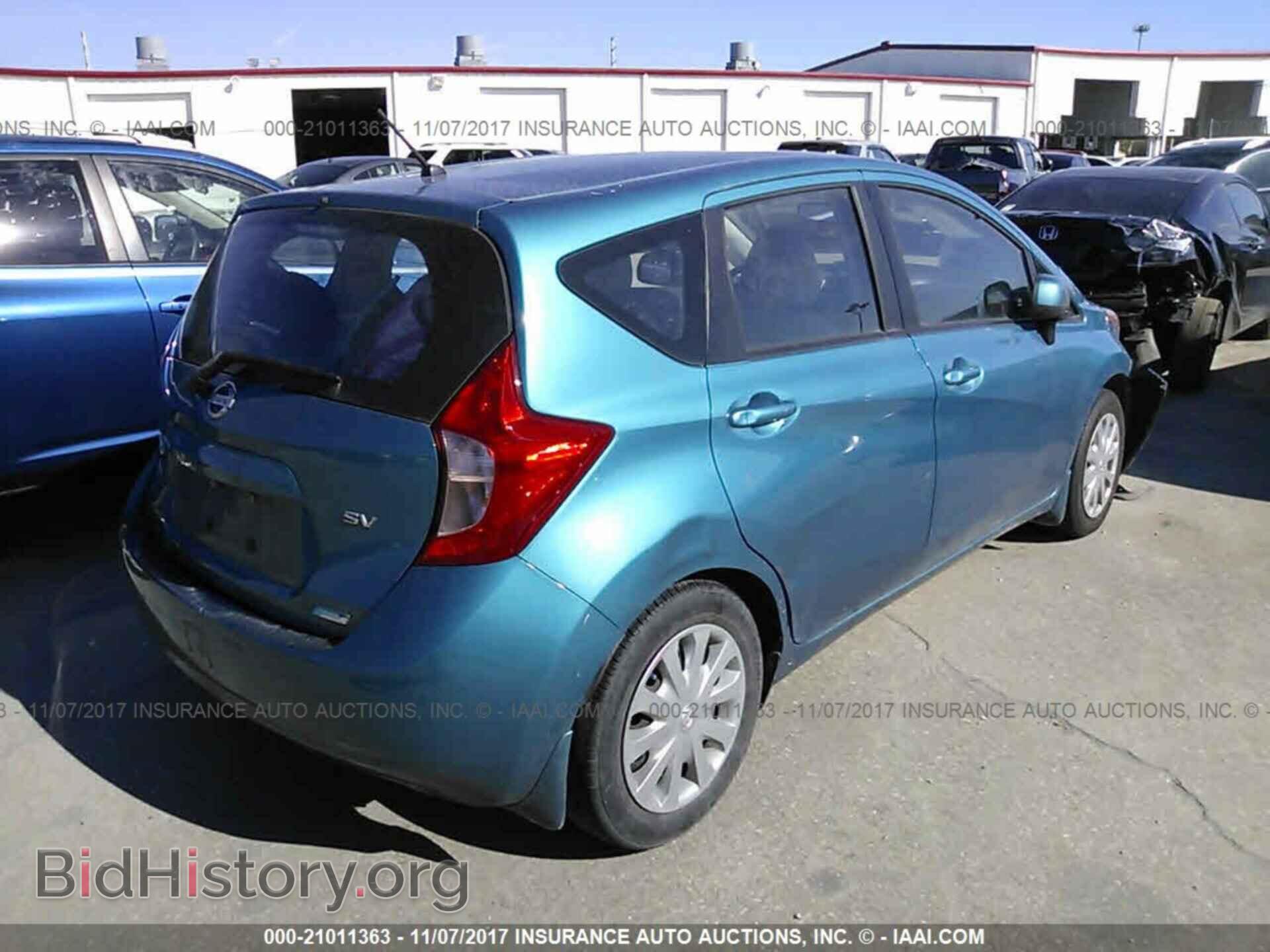 2014 Nissan Versa note - VIN: 3N1CE2CP6EL366514 - Фото 4