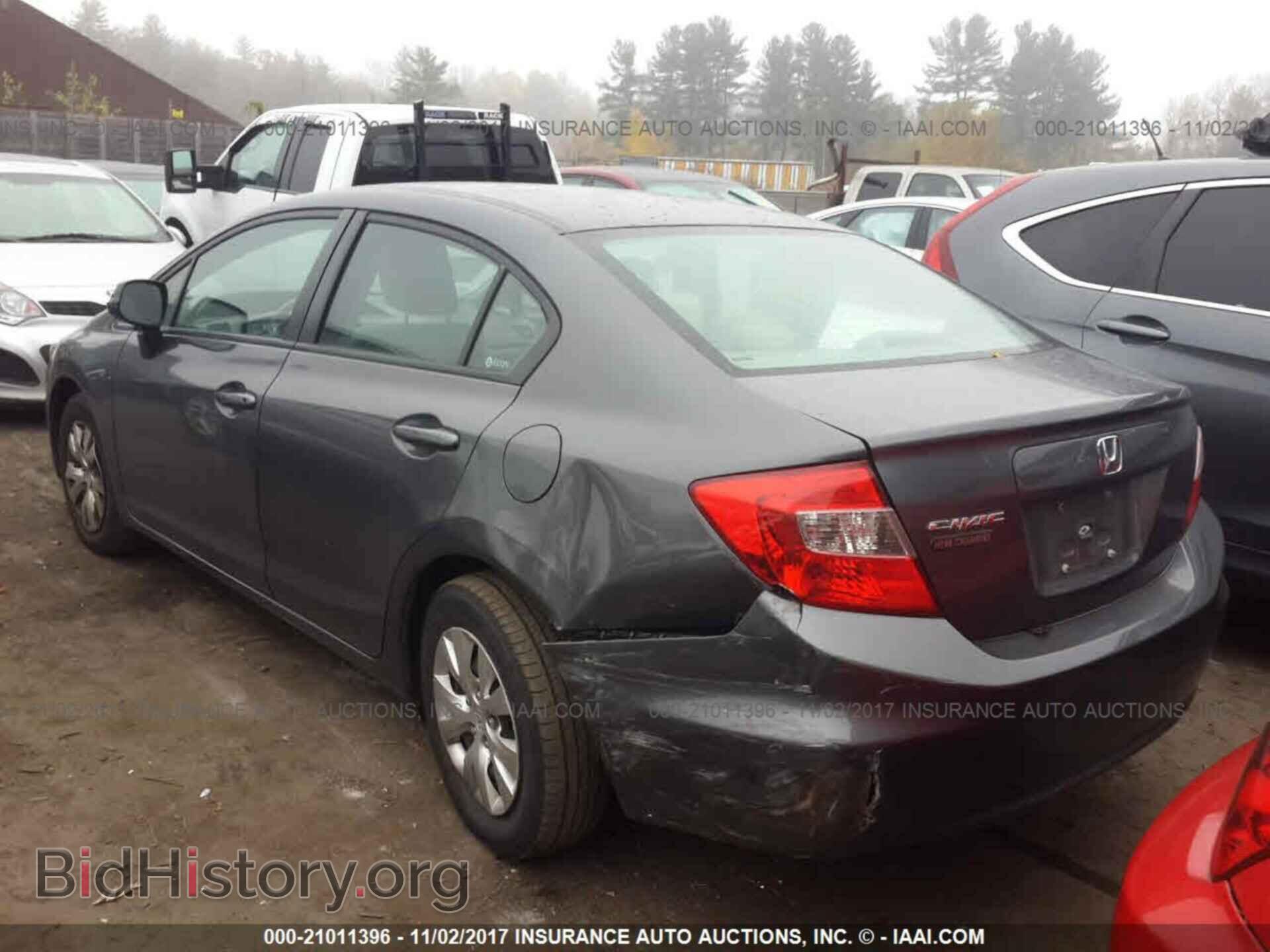 2012 Honda Civic - VIN: 2HGFB2F51CH573767 - Фото 6