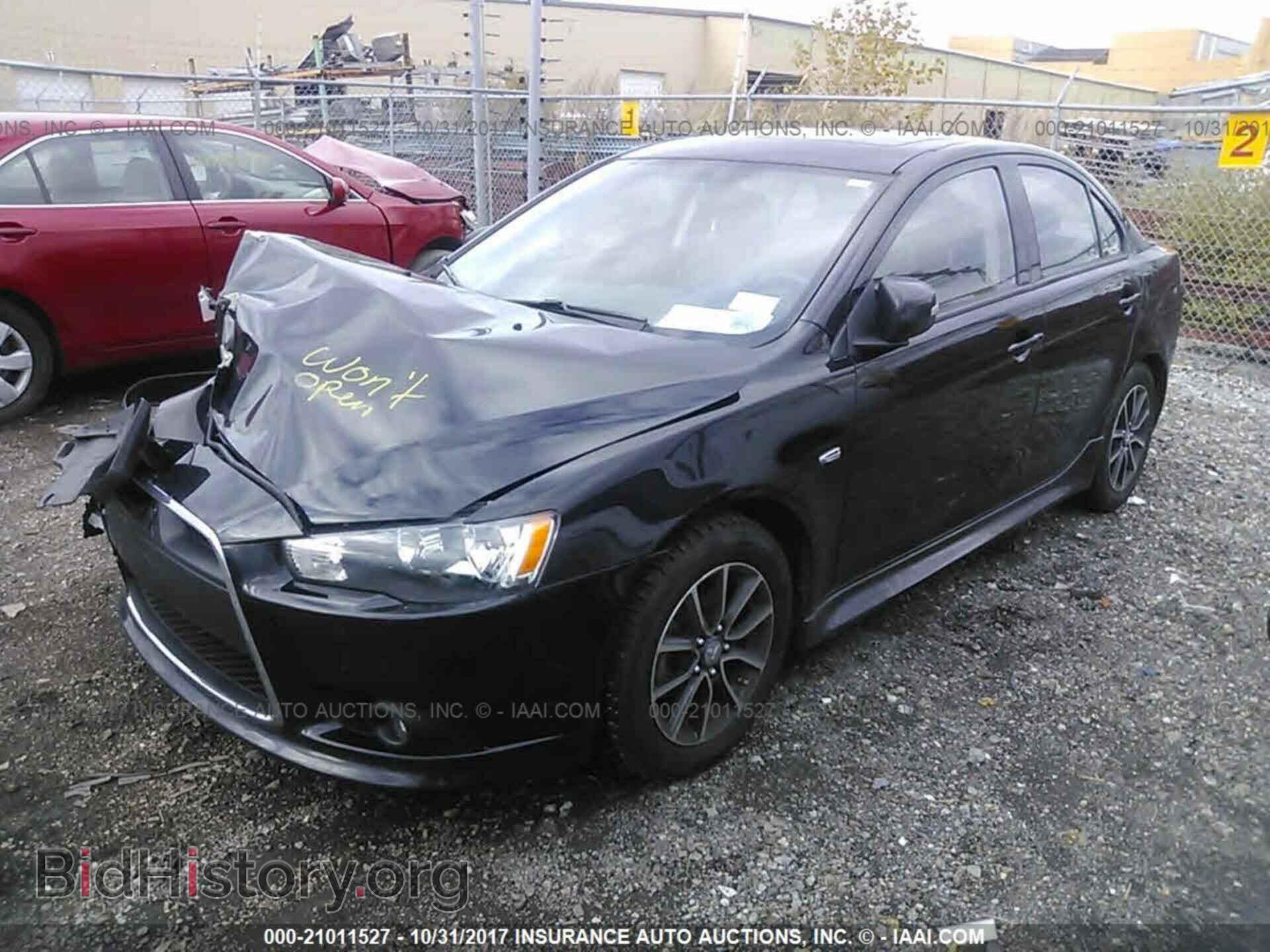 2015 Mitsubishi Lancer - VIN: JA32V2FW4FU019524 - Фото 2