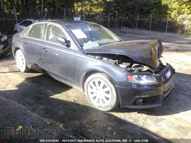 2012 Audi A4 (VIN WAUBFAFL2CA118139) — фото 1 из 10, IAAI, повреждение: передняя часть