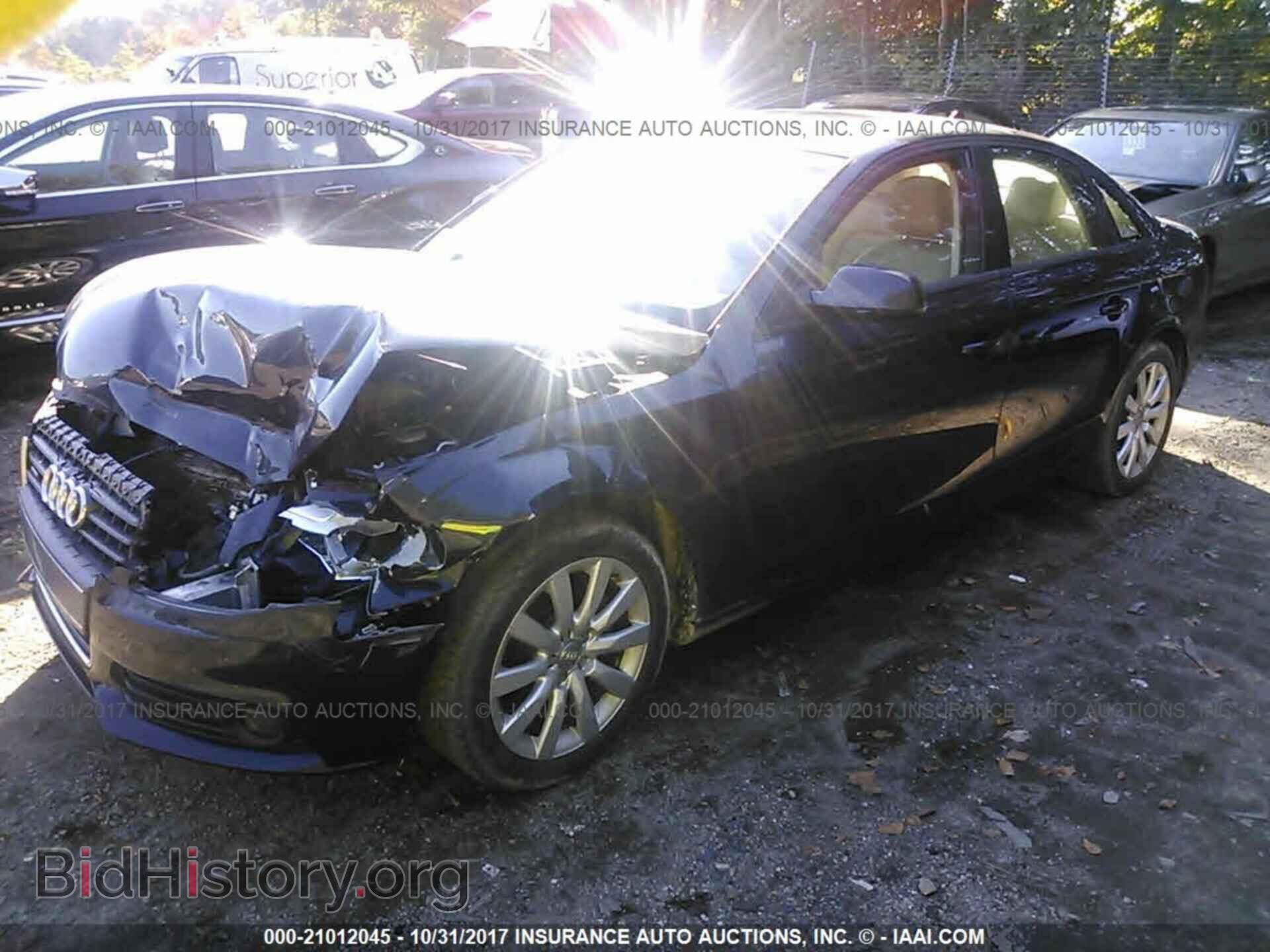 2012 Audi A4 - VIN: WAUBFAFL2CA118139 - Photo 2